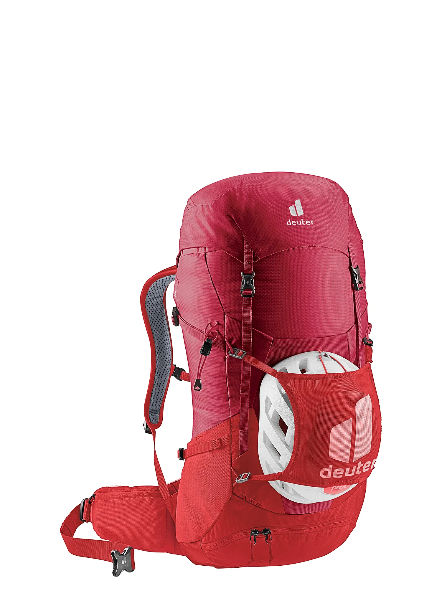 Nahrbtnik z distančno mrežico Deuter Futura 32 - masala/cherry