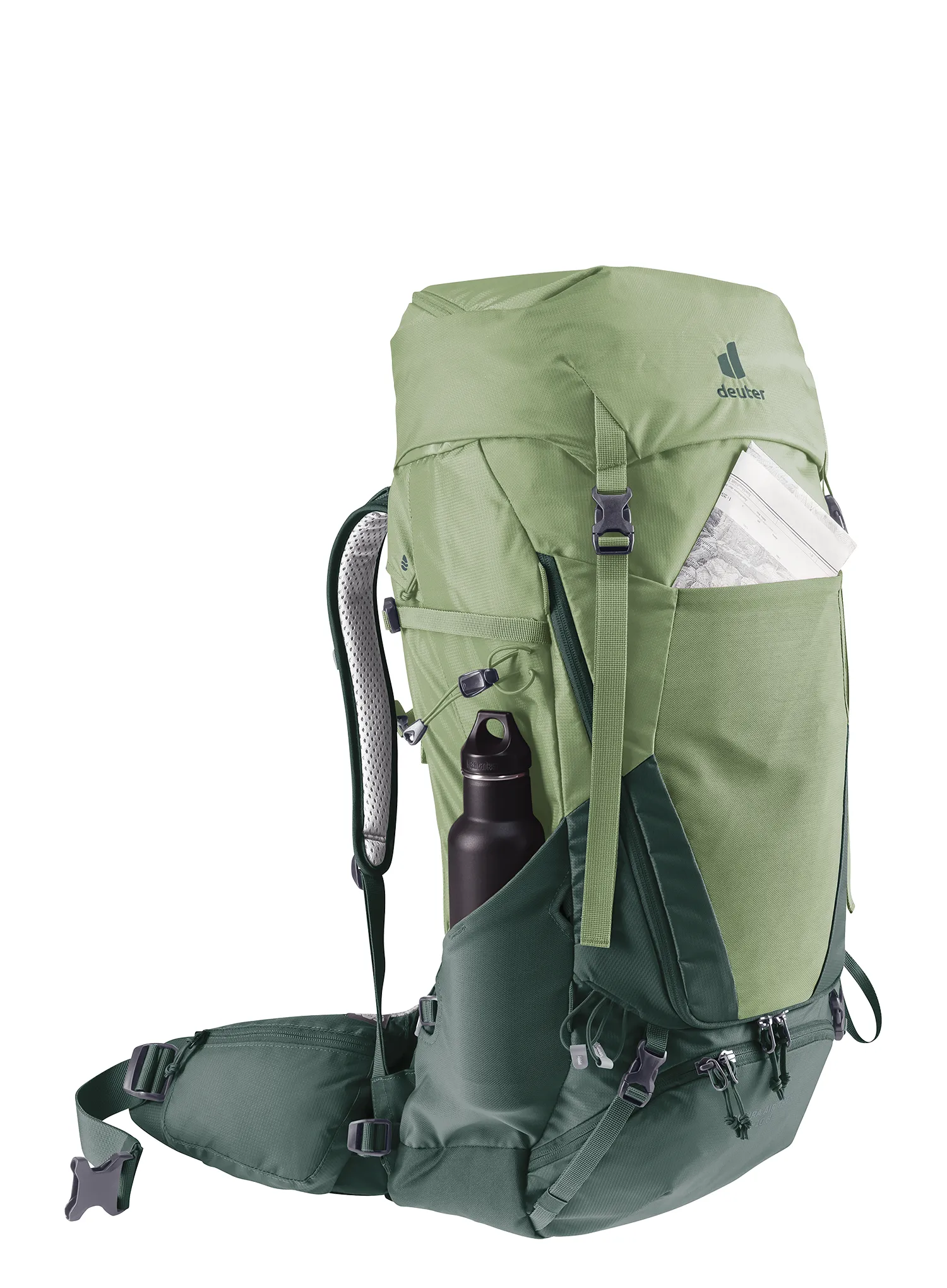 Pohodniški nahrbtnik Deuter Futura Air Trek 45 + 10 SL - grove/ivy