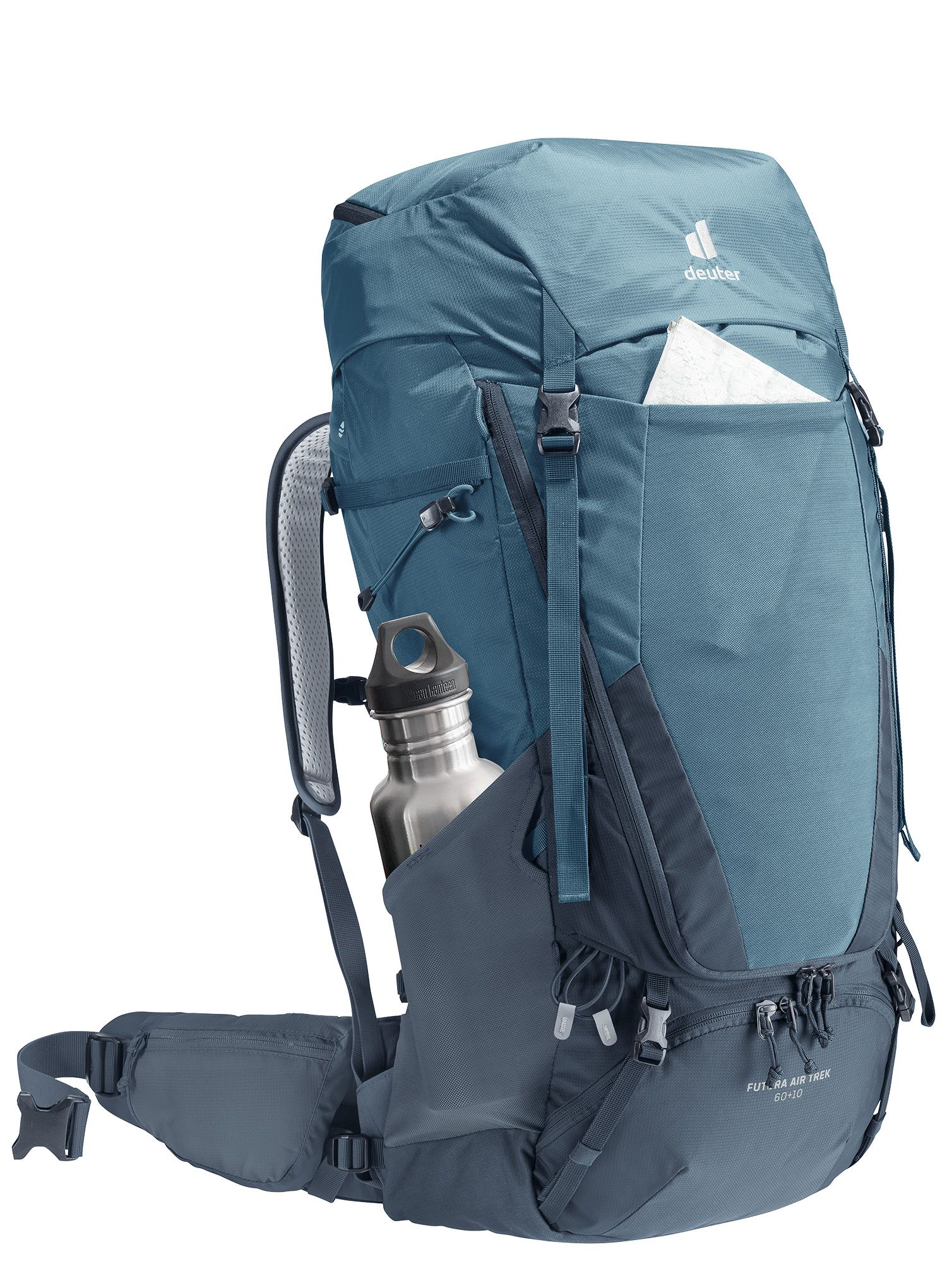 Pohodniški nahrbtnik Deuter Futura Air Trek 60 + 10 - atlantic/ink