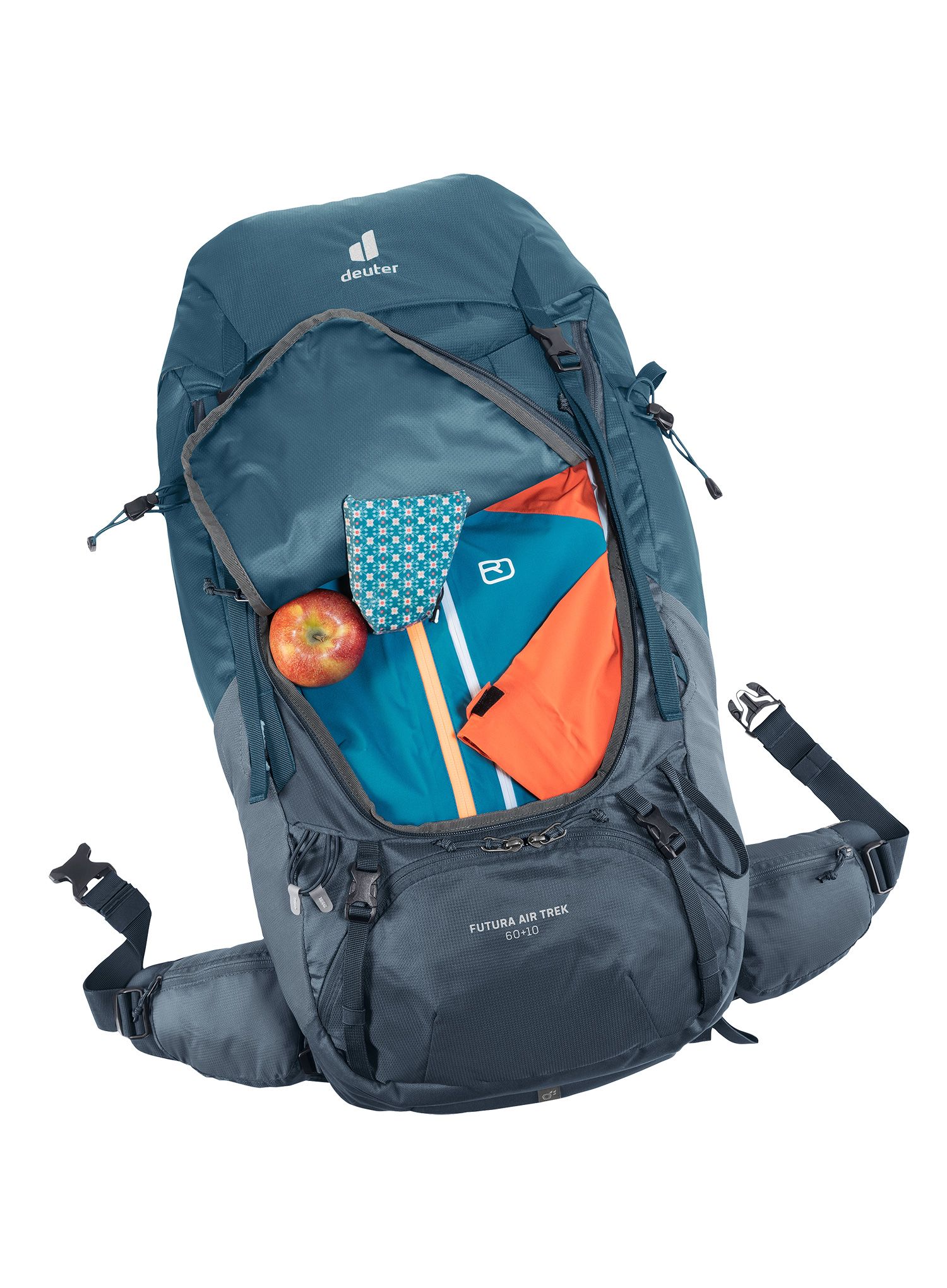 Pohodniški nahrbtnik Deuter Futura Air Trek 60 + 10 - atlantic/ink