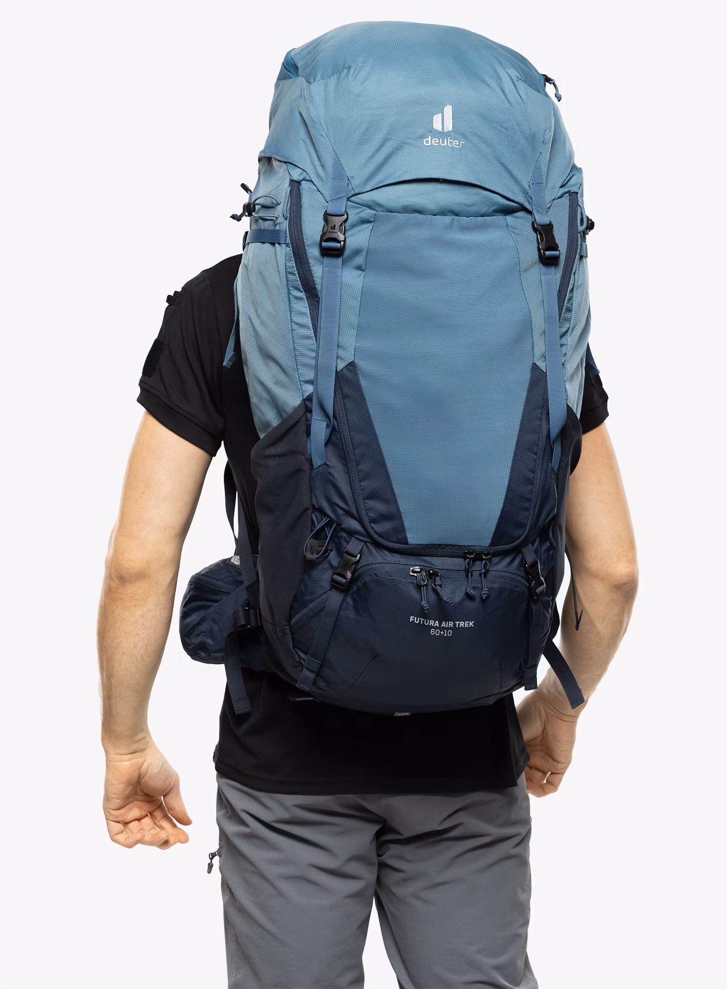 Pohodniški nahrbtnik Deuter Futura Air Trek 60 + 10 - atlantic/ink