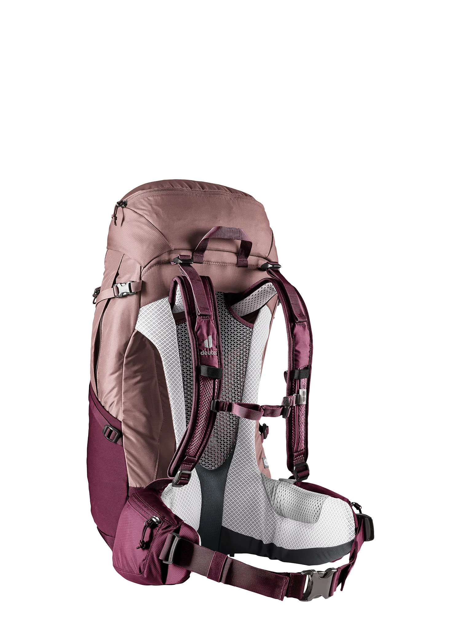 Ženski pohodniški nahrbtnik Deuter Futura Pro 34 SL - ashrose/cassis