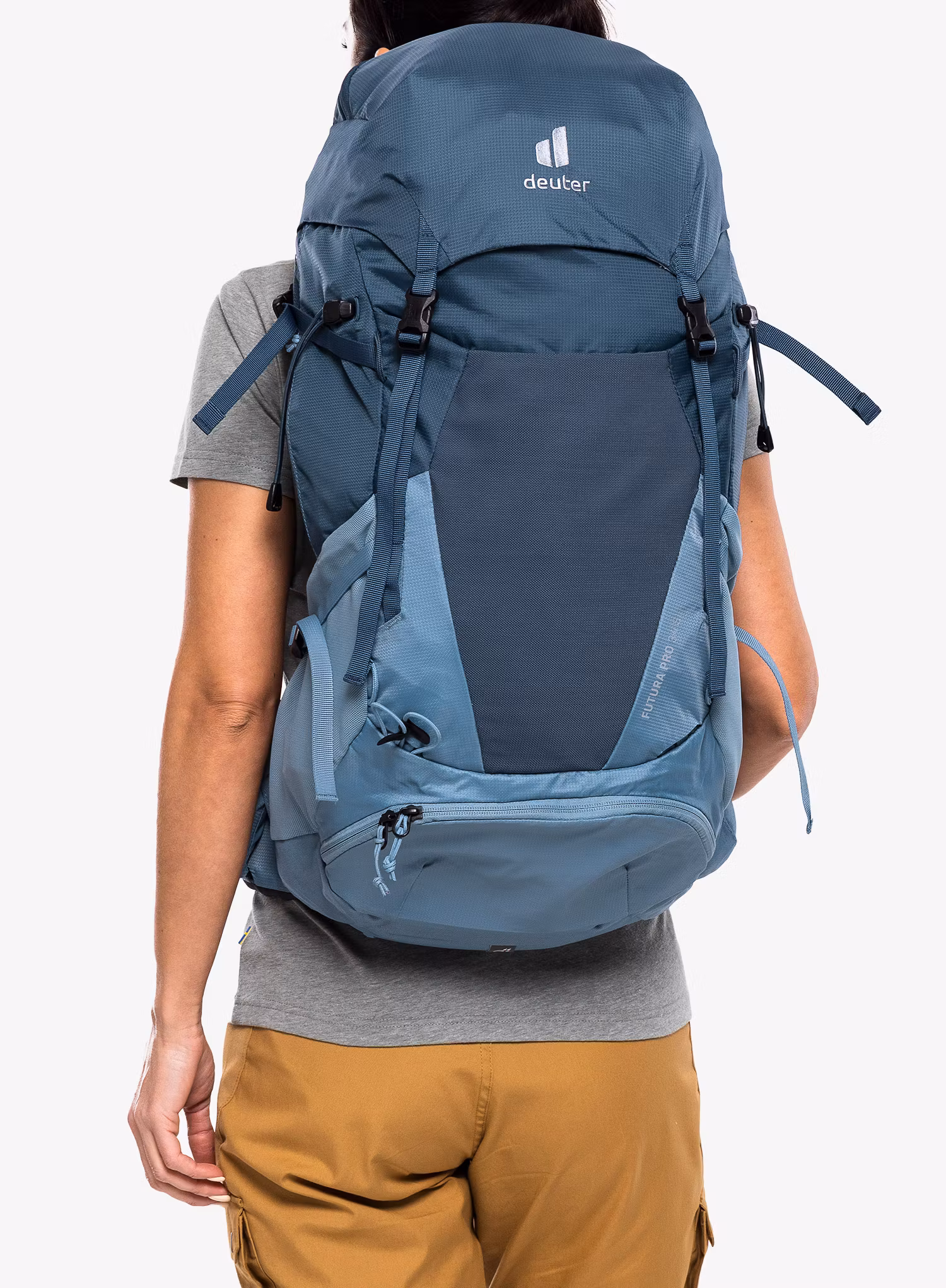 Ženski nahrbtnik Deuter Futura Pro 34 SL - marine/lake