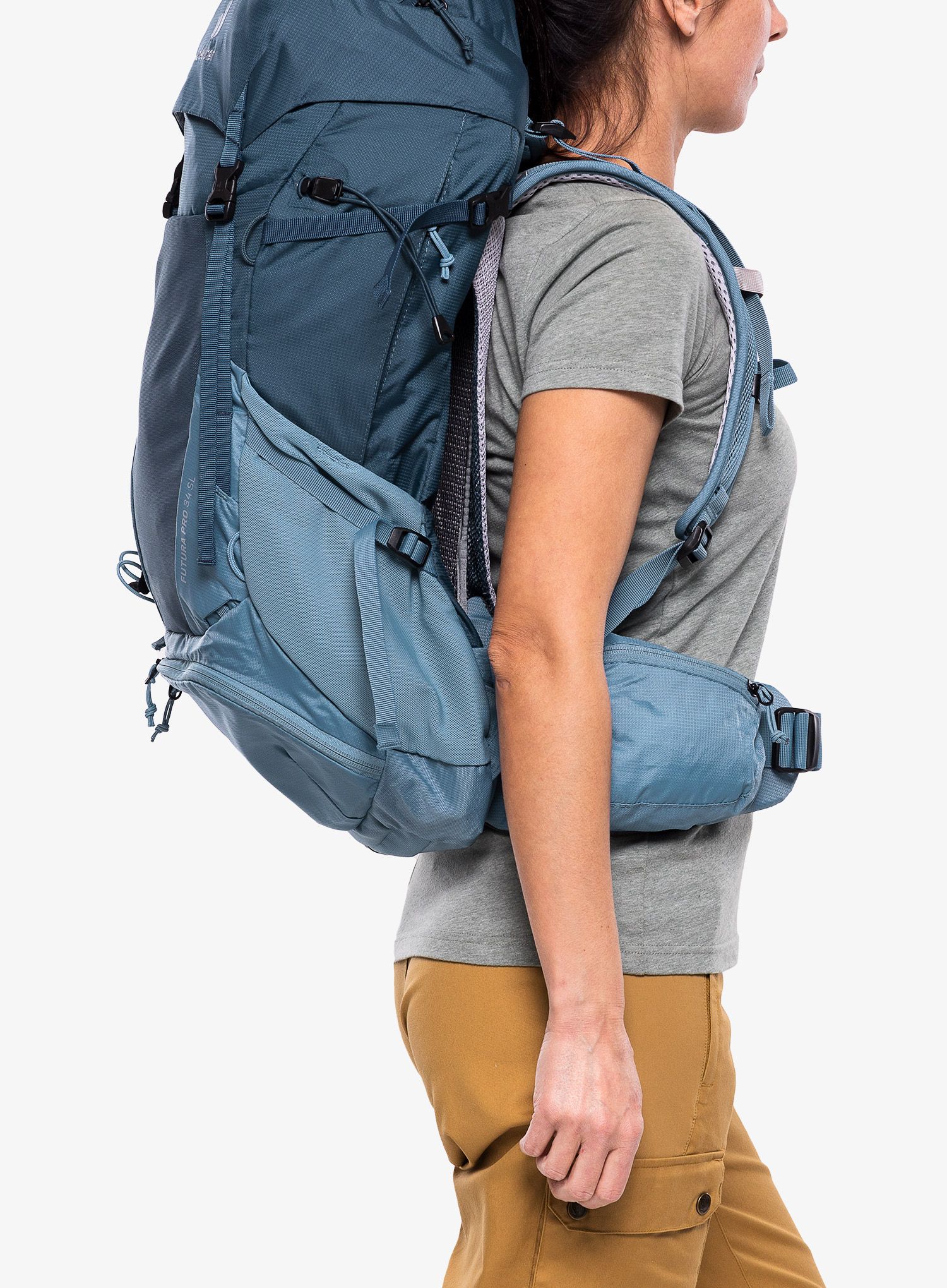 Ženski nahrbtnik Deuter Futura Pro 34 SL - marine/lake
