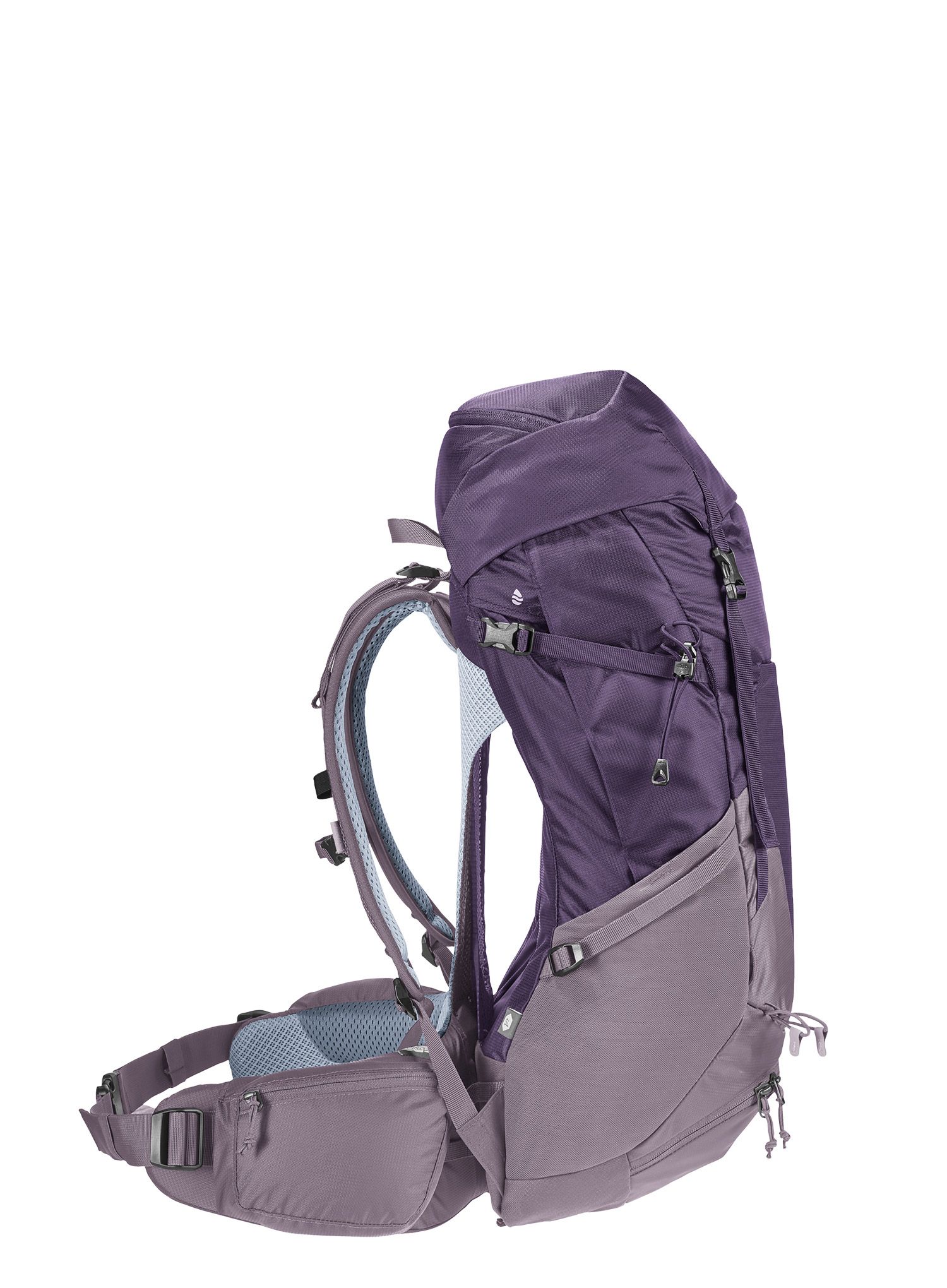 Ženski pohodniški nahrbtnik Deuter Futura Pro 34 SL - purple/lavender