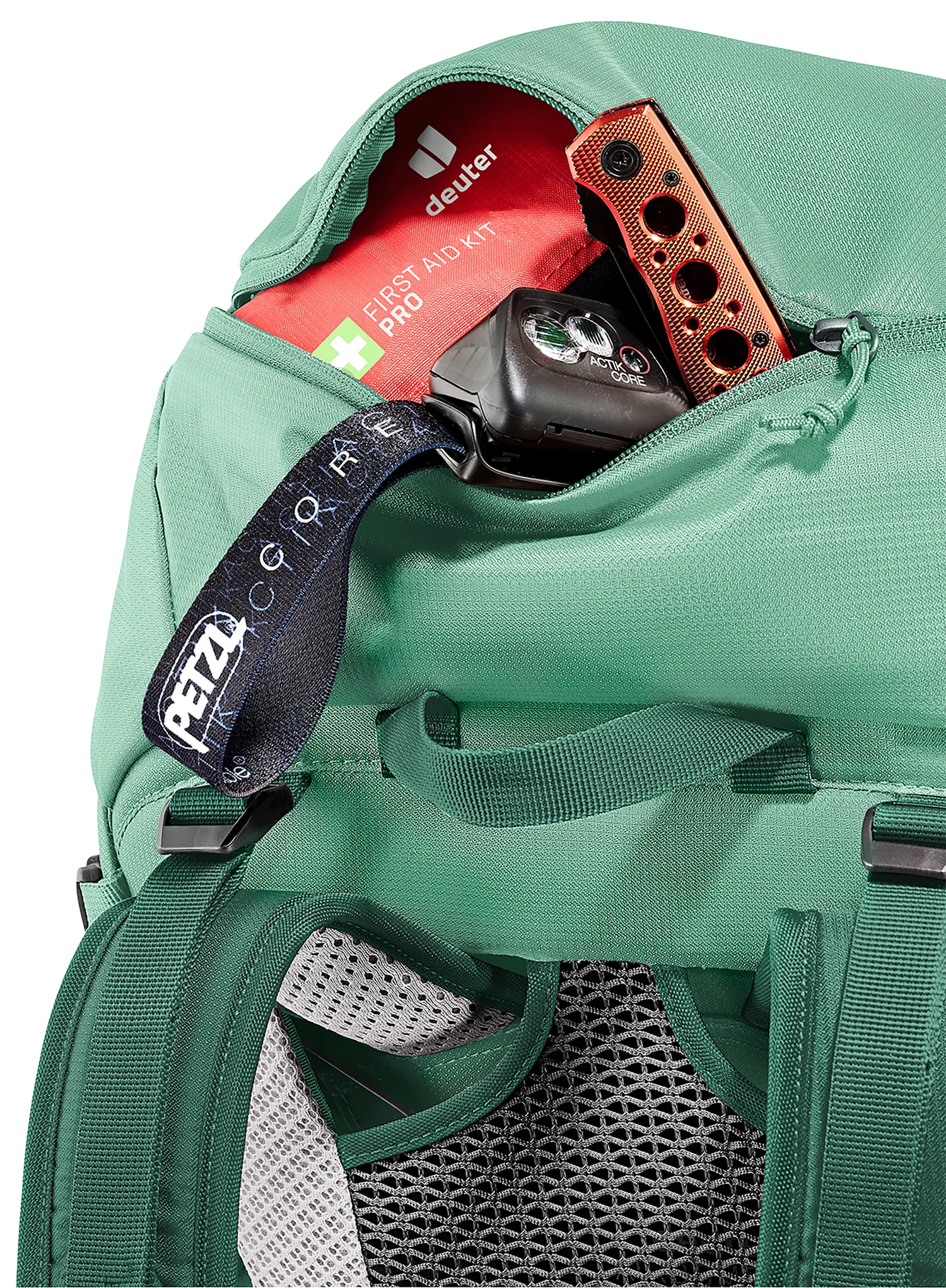 Ženski pohodniški nahrbtnik Deuter Futura Pro 34 SL - spearmint/seagreen