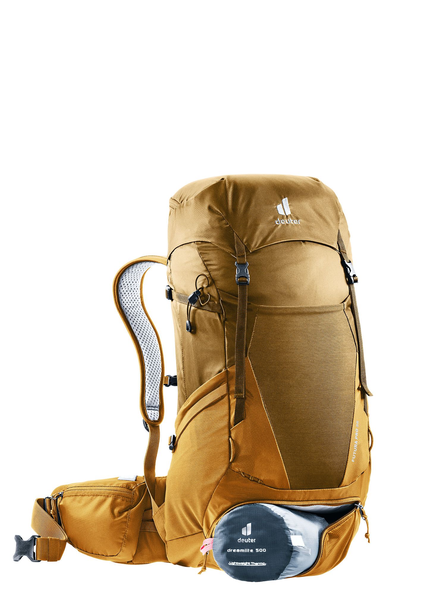Pohodniški nahrbtnik Deuter Futura Pro 36 - almond/cinnamon