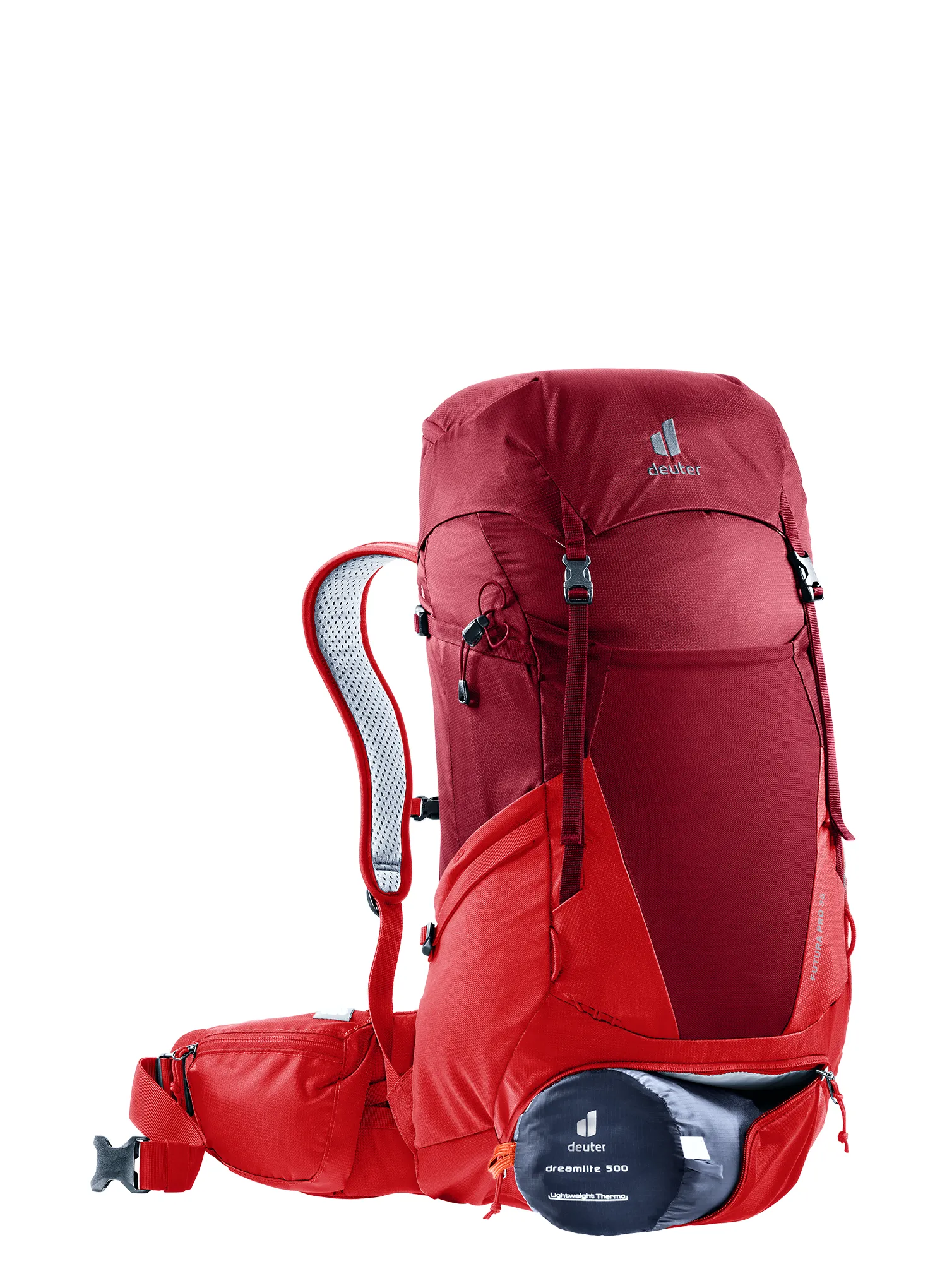 Pohodniški nahrbtnik Deuter Futura Pro 36 - masala/cherry