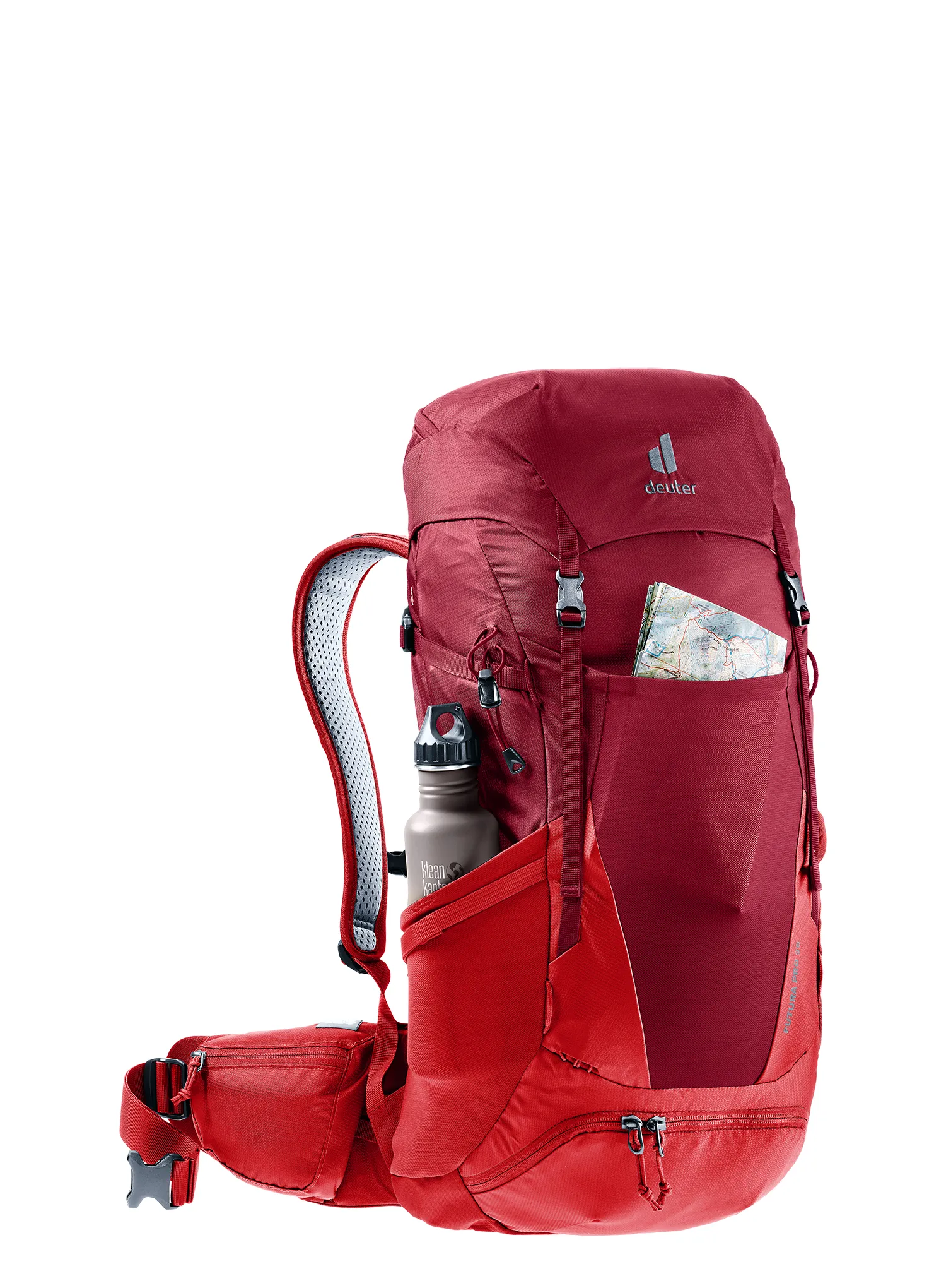 Pohodniški nahrbtnik Deuter Futura Pro 36 - masala/cherry