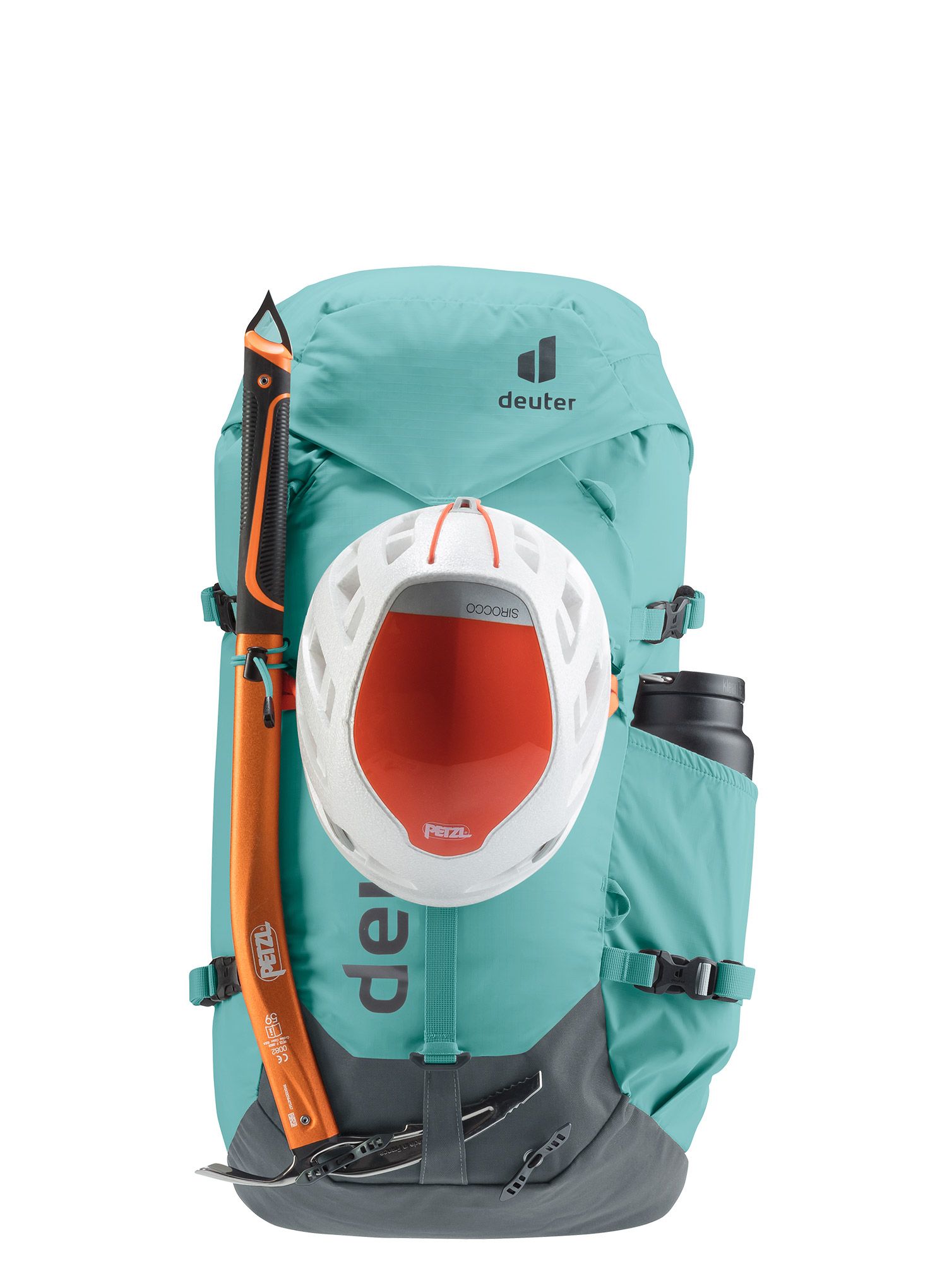 Ženski gorski nahrbtnik Deuter Gravity Expedition 45+ SL - dustblue/graphite