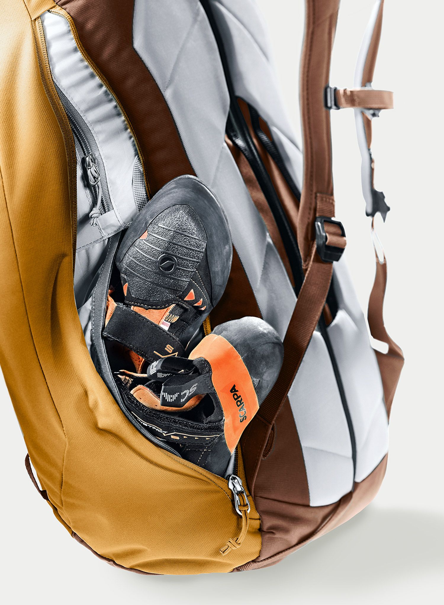 Plezalni nahrbtnik Deuter Gravity Motion SL - cinnamon/umbra