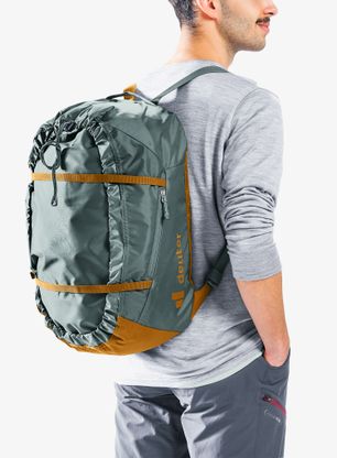Torba za vrvi Deuter Gravity Rope Bag - teal/cinnamon