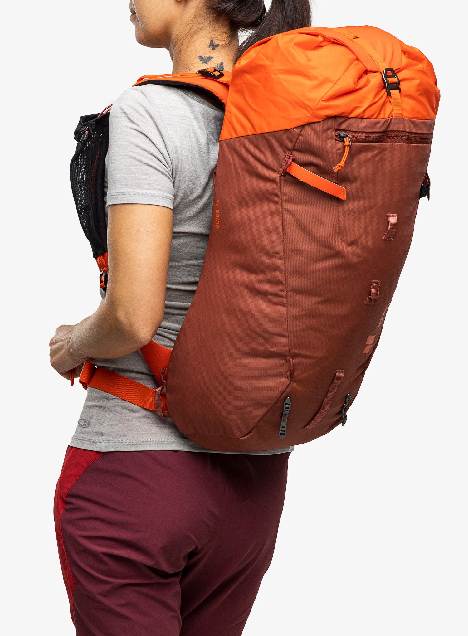 Gorski nahrbtnik Deuter Guide 24 - redwood/papaya