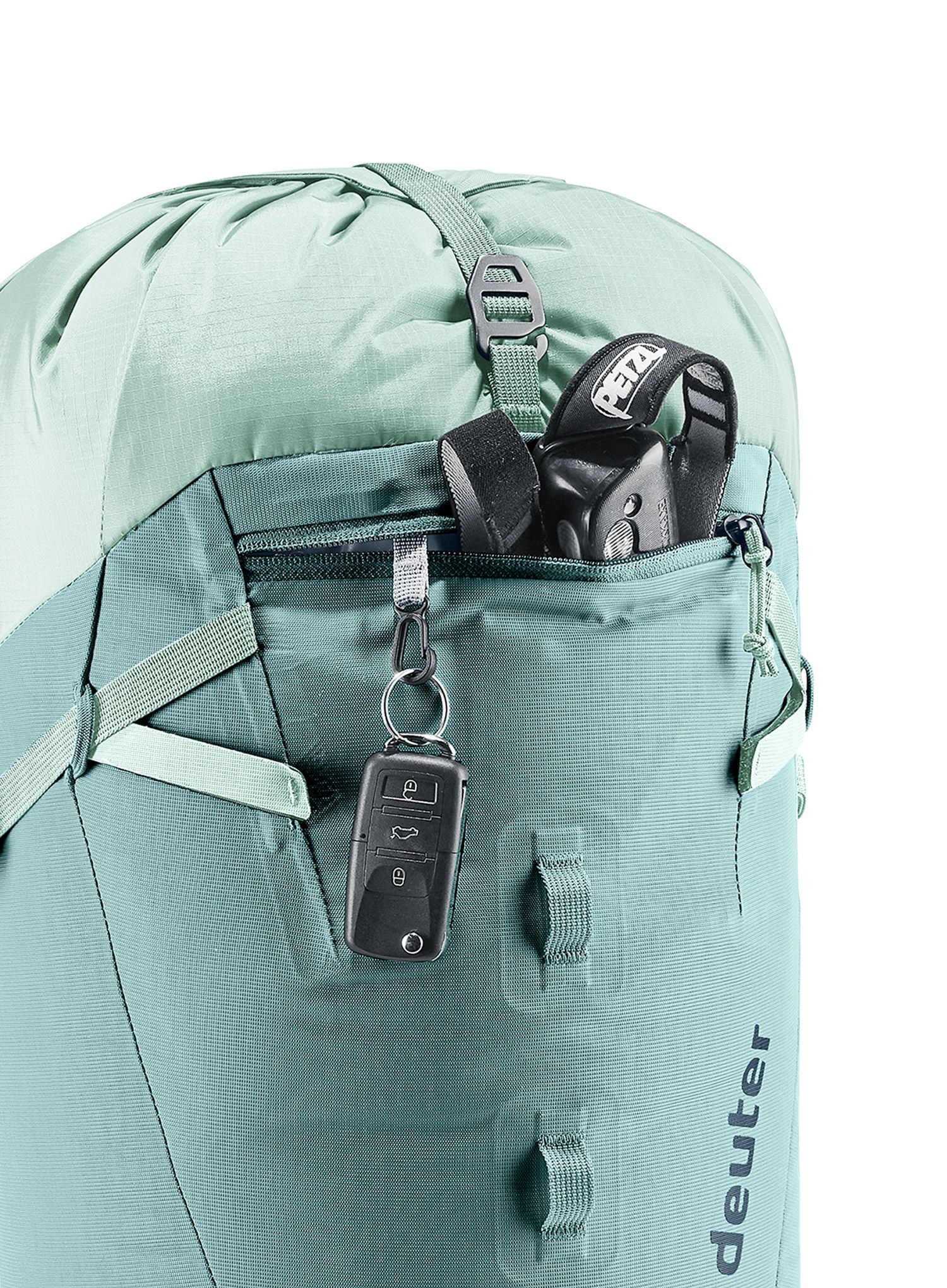 Ženski gorski nahrbtnik Deuter Guide 28 SL - jade/frost
