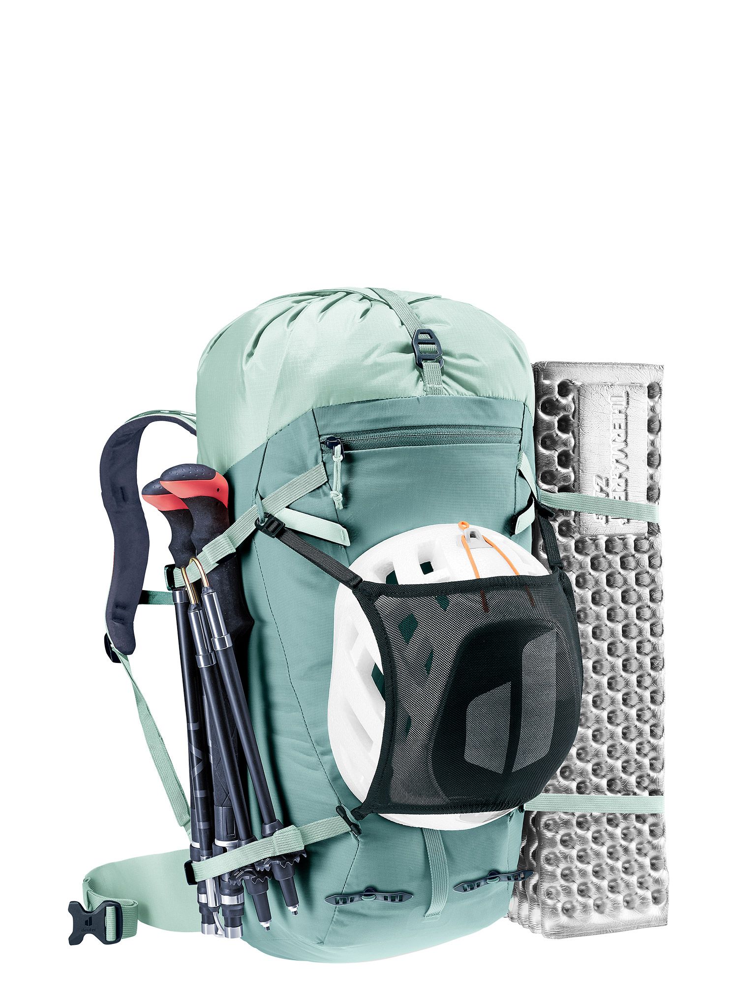 Ženski gorski nahrbtnik Deuter Guide 28 SL - jade/frost