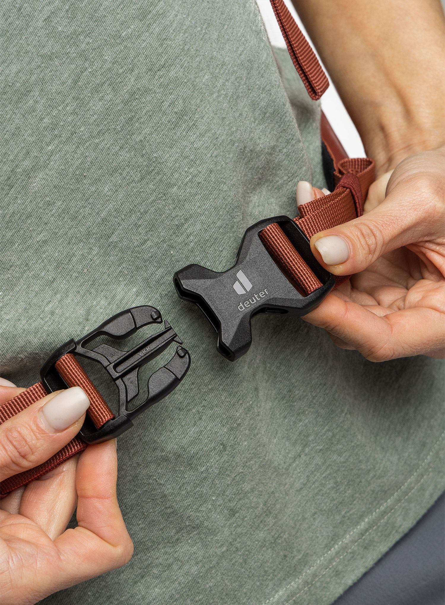 Ženski gorski nahrbtnik Deuter Guide 28 SL - papaya/redwood