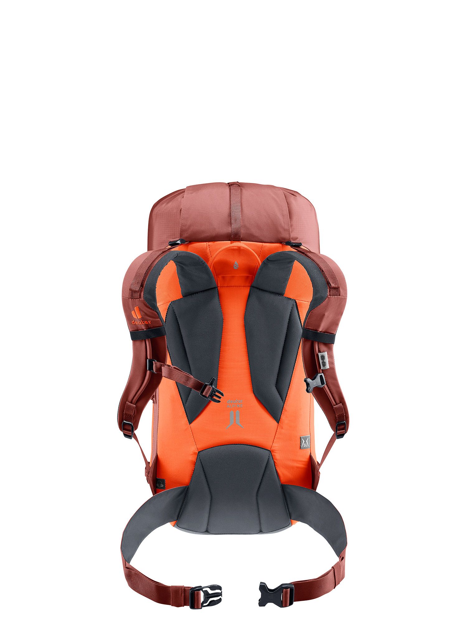 Ženski gorski nahrbtnik Deuter Guide 28 SL - papaya/redwood