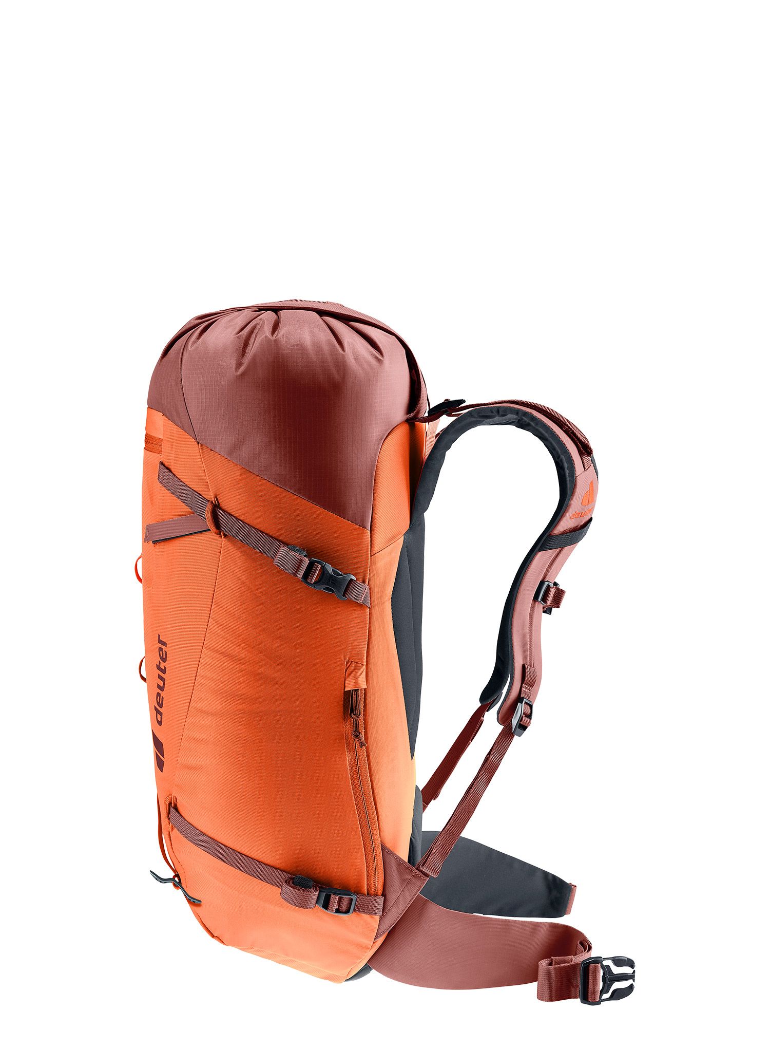 Ženski gorski nahrbtnik Deuter Guide 28 SL - papaya/redwood