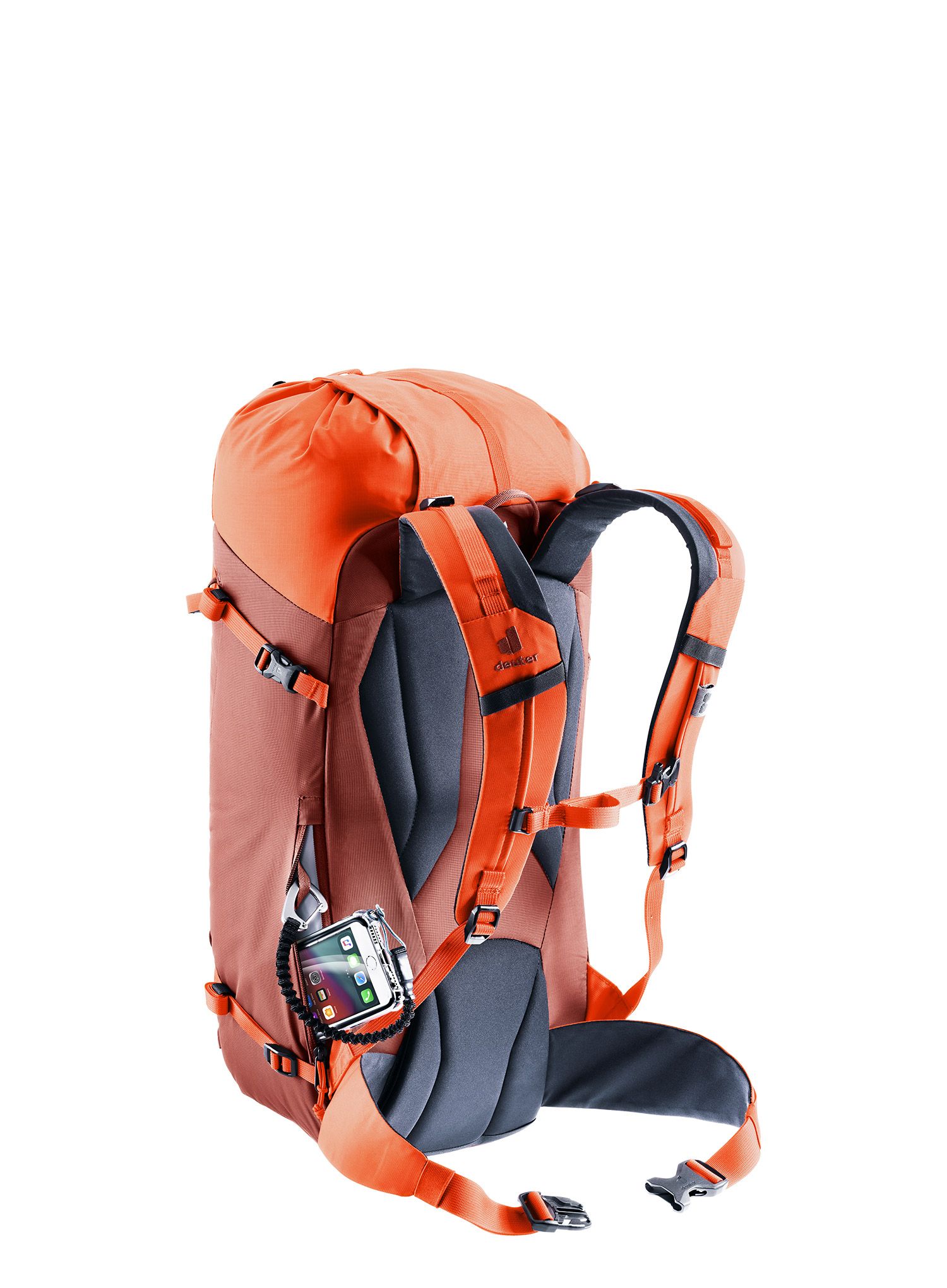 Gorski nahrbtnik Deuter Guide 30 - redwood/papaya