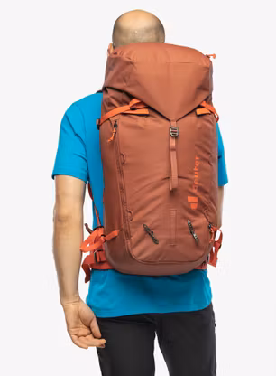 Gorski nahrbtnik Deuter Guide 44+ - redwood/papaya