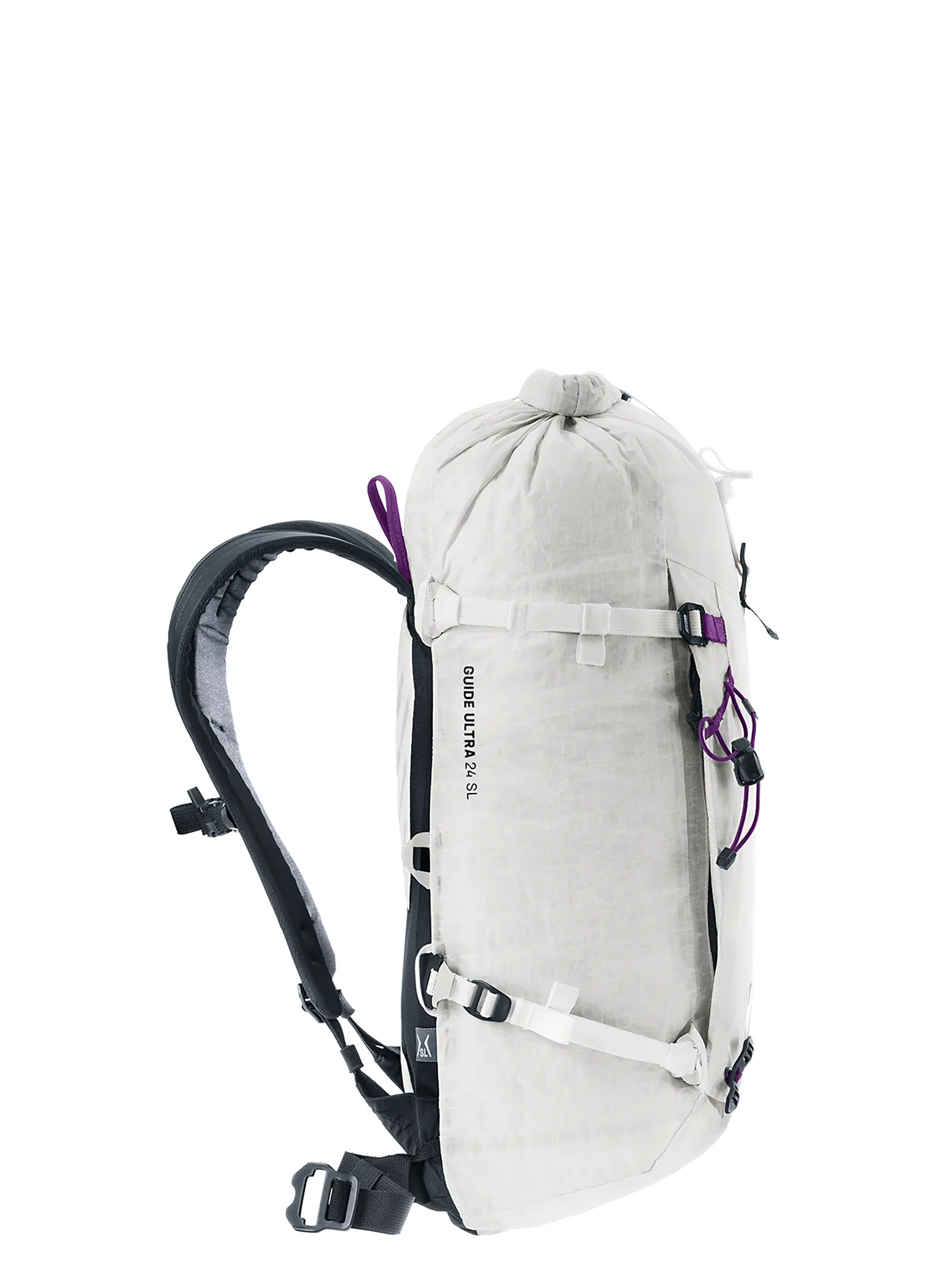 Ženski gorski nahrbtnik Deuter Guide Ultra 24 SL - white/black