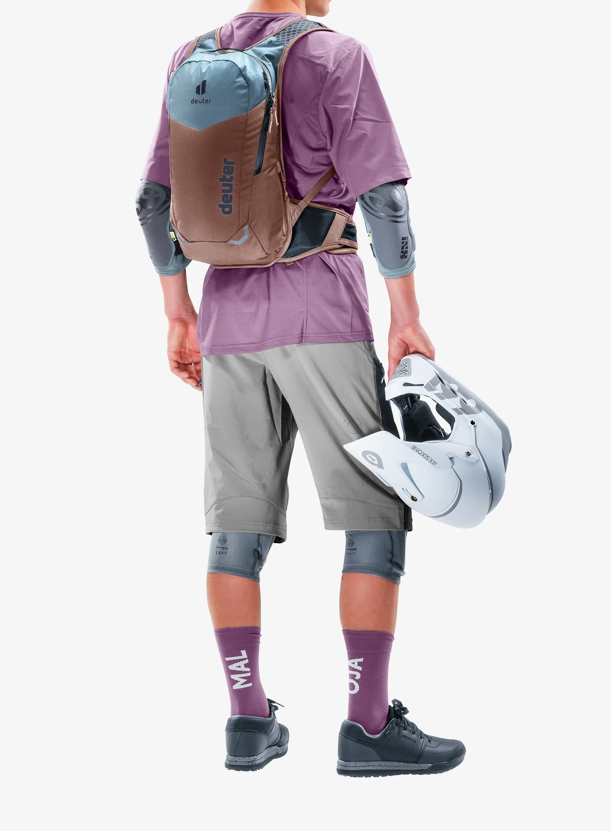 Kolesarski nahrbtnik Deuter Hiline 14 - atlantic/raisin