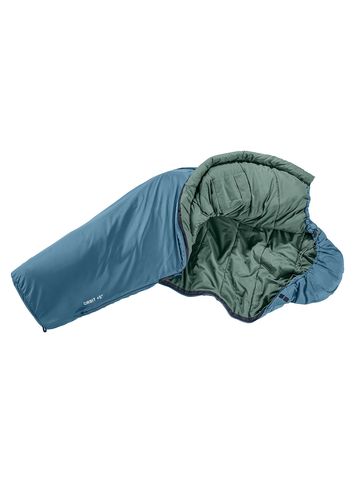 Ženska spalna vreča Deuter Orbit +5 SL (175 cm) - atlantic/sage
