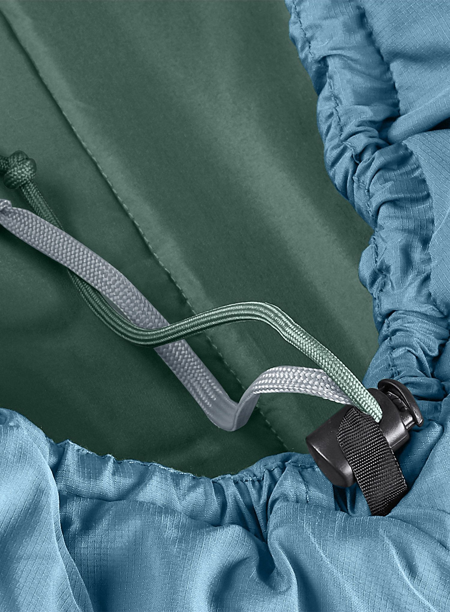 Ženska spalna vreča Deuter Orbit +5 SL (175 cm) - atlantic/sage