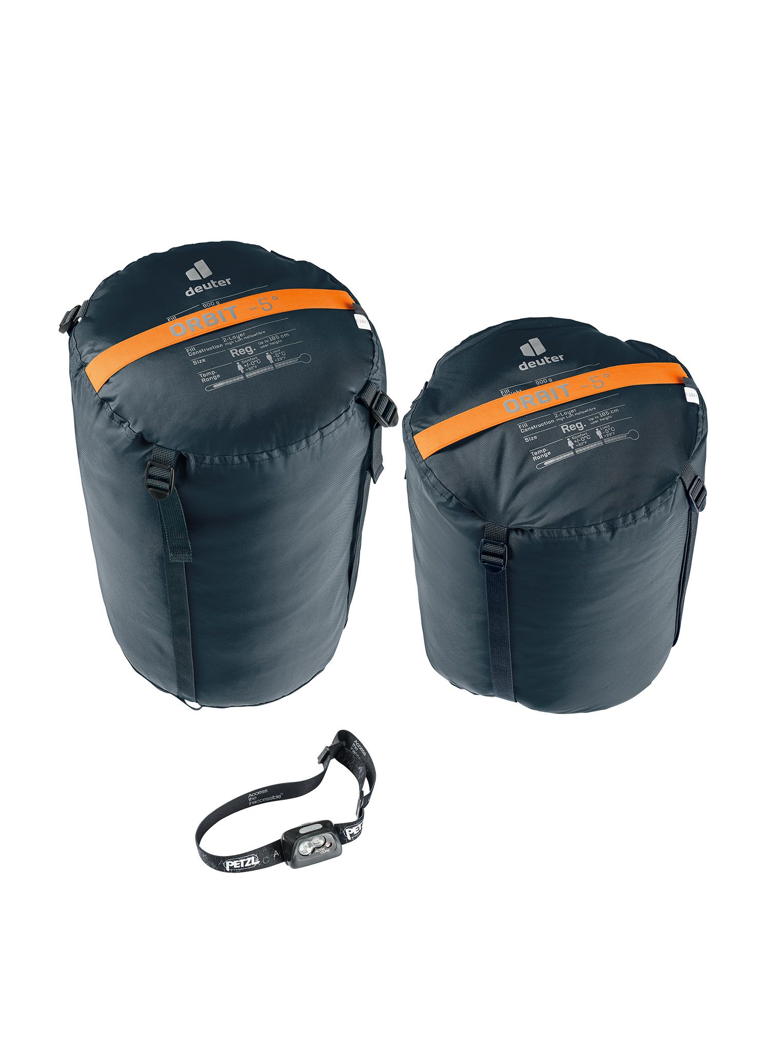 Spalna vreča Deuter Orbit -5 (185 cm) - chestnut/ink