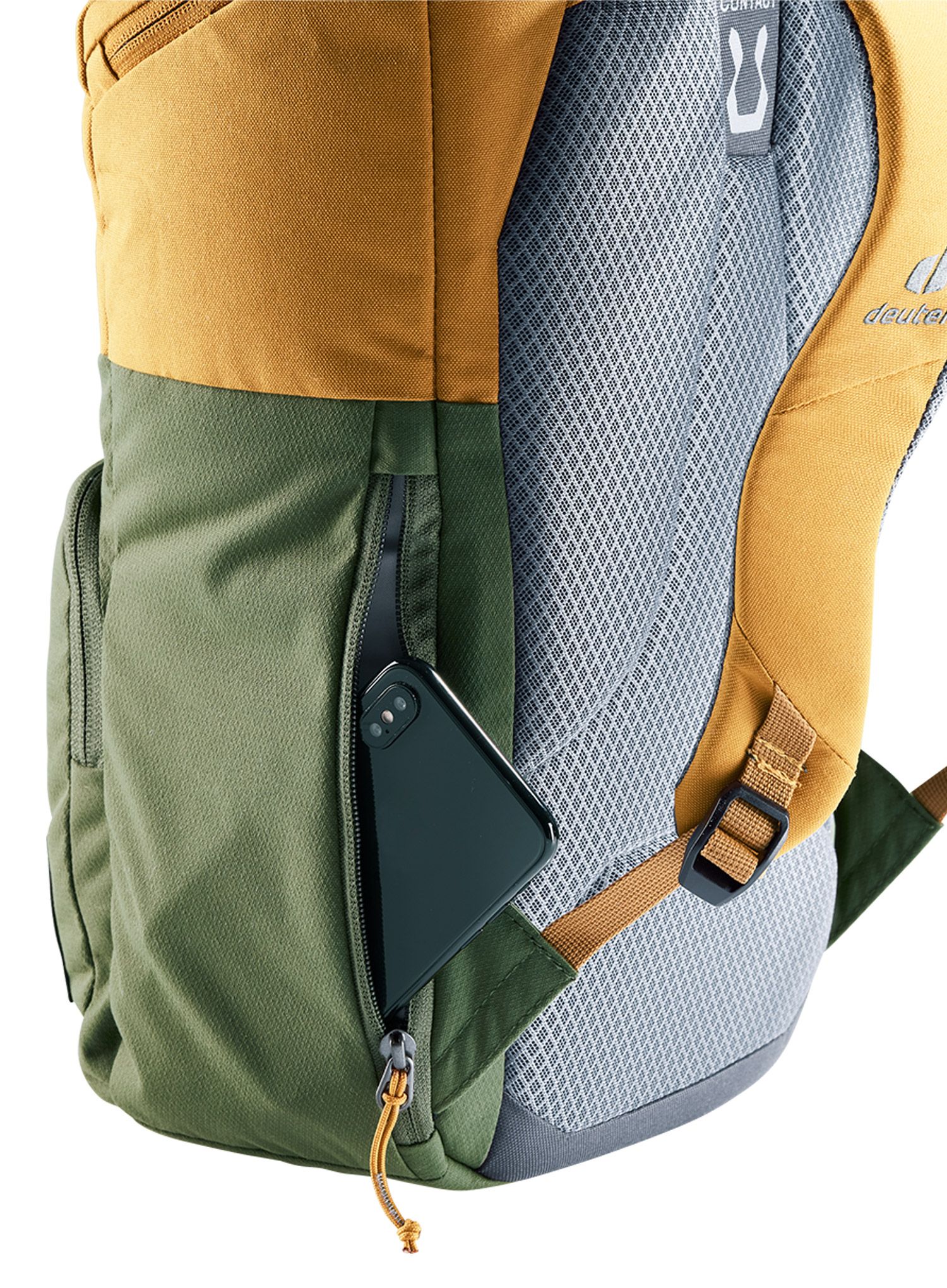 Otroški mestni nahrbtnik Deuter Overday - khaki/cinnamon