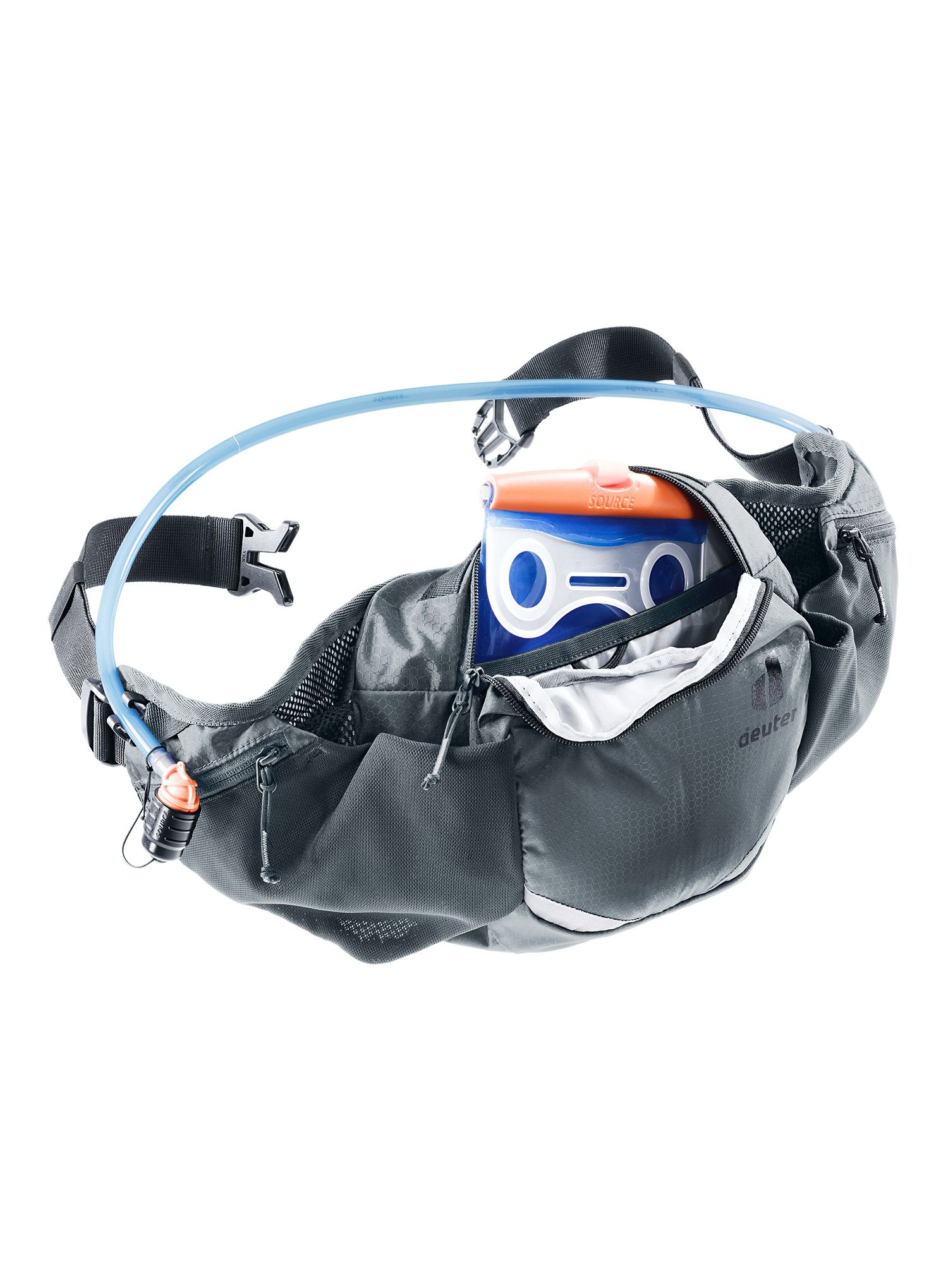 Torbica za okoli pasu Deuter Pulse 3 - graphite
