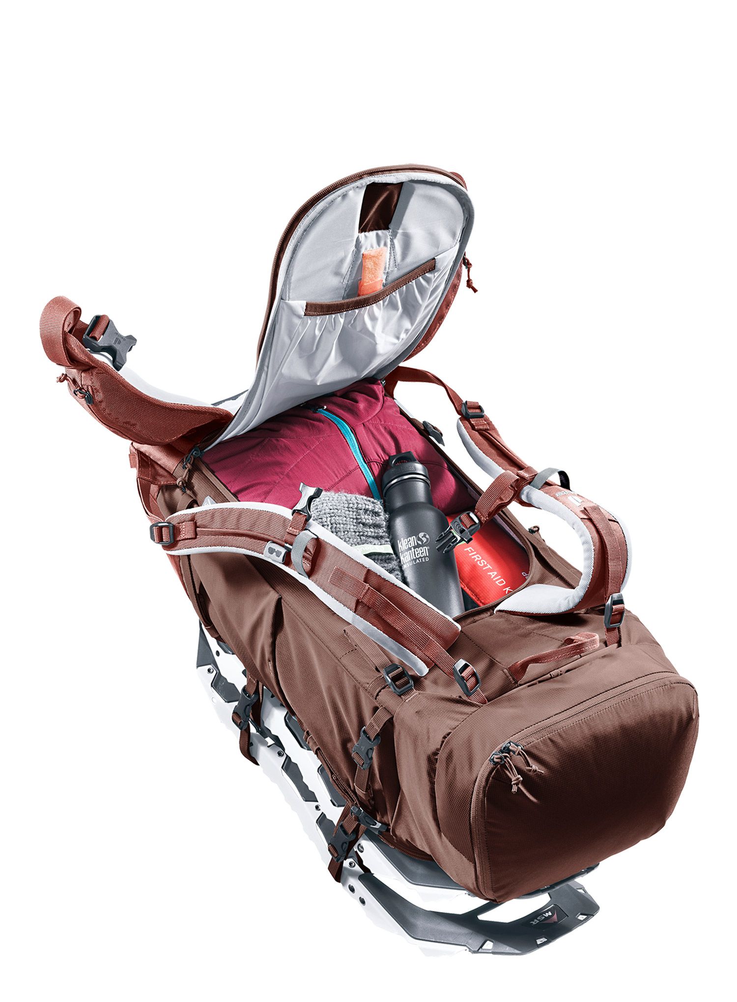 Ženski nahrbtnik Deuter Rise 32+ SL - raisin/caspia
