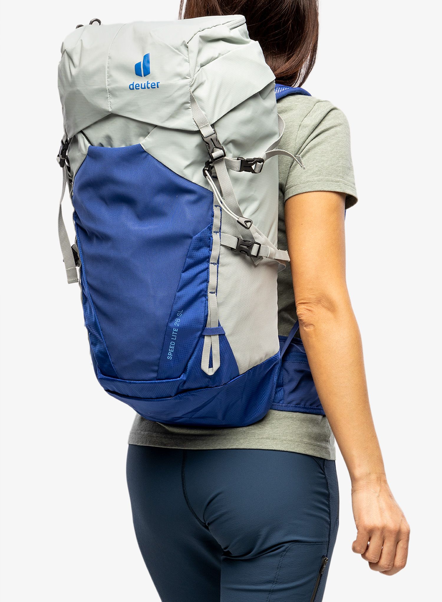 Pohodniški nahrbtnik Deuter Speed Lite 28 SL - tin/indigo
