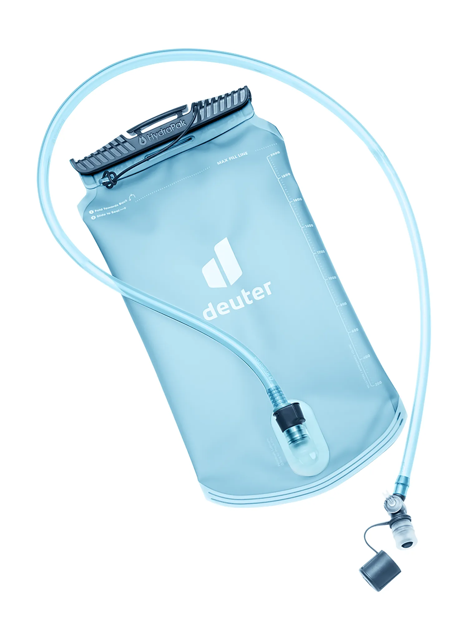 Meh za vodo Deuter Streamer II 2.0 L - hydrablue
