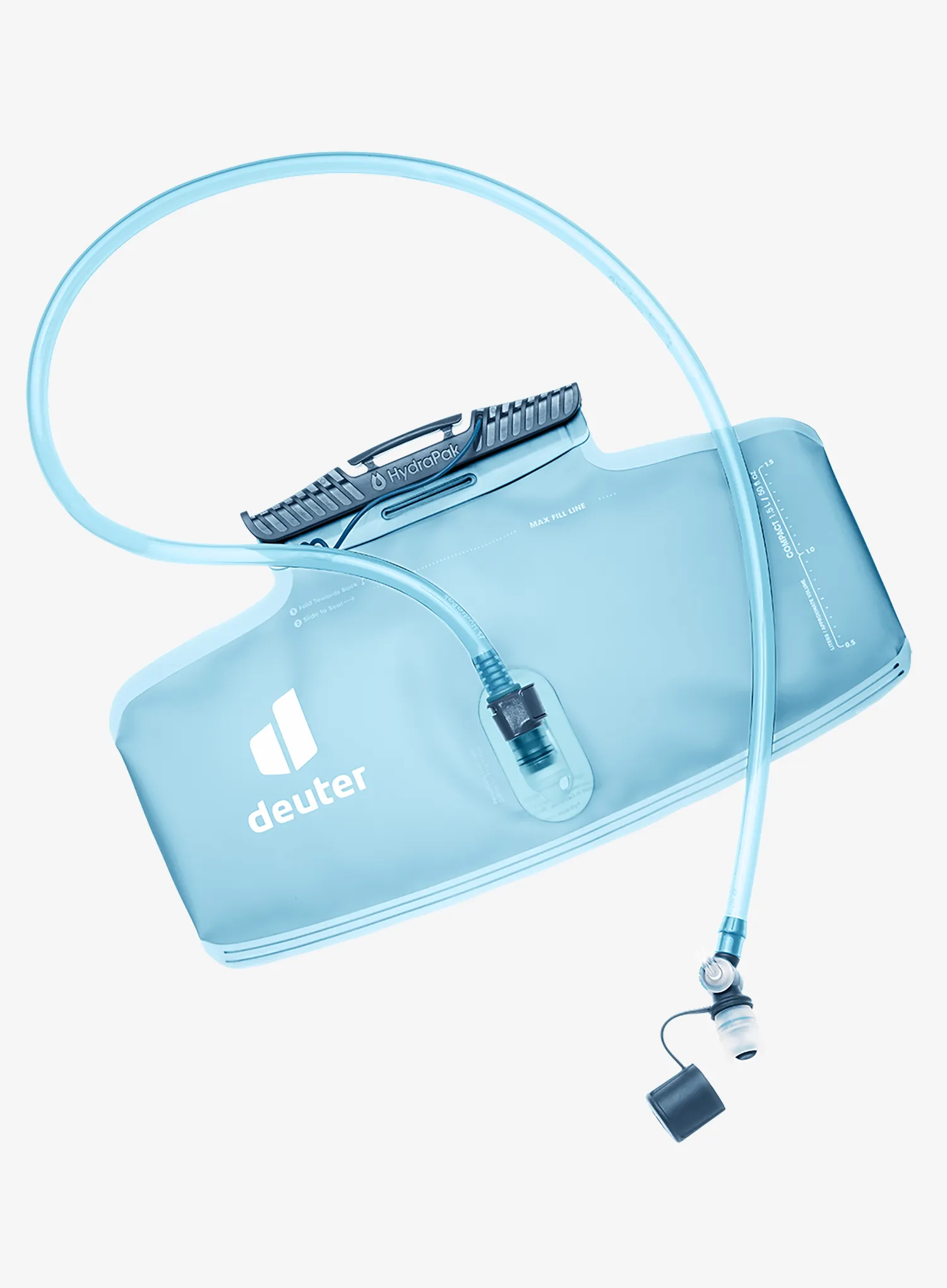 Meh za vodo Deuter Streamer SQ 1.5 L - hydrablue