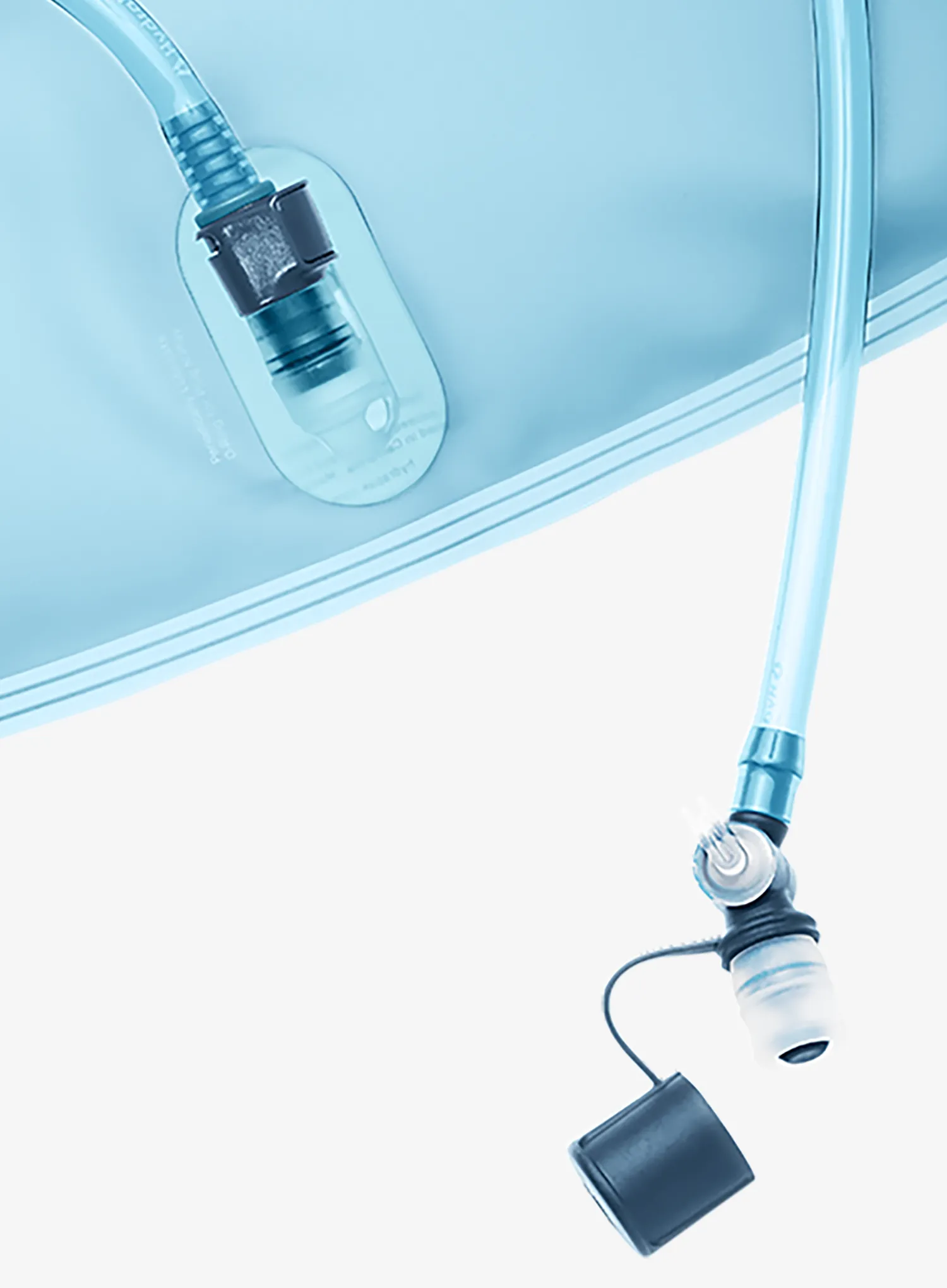 Meh za vodo Deuter Streamer SQ 1.5 L - hydrablue