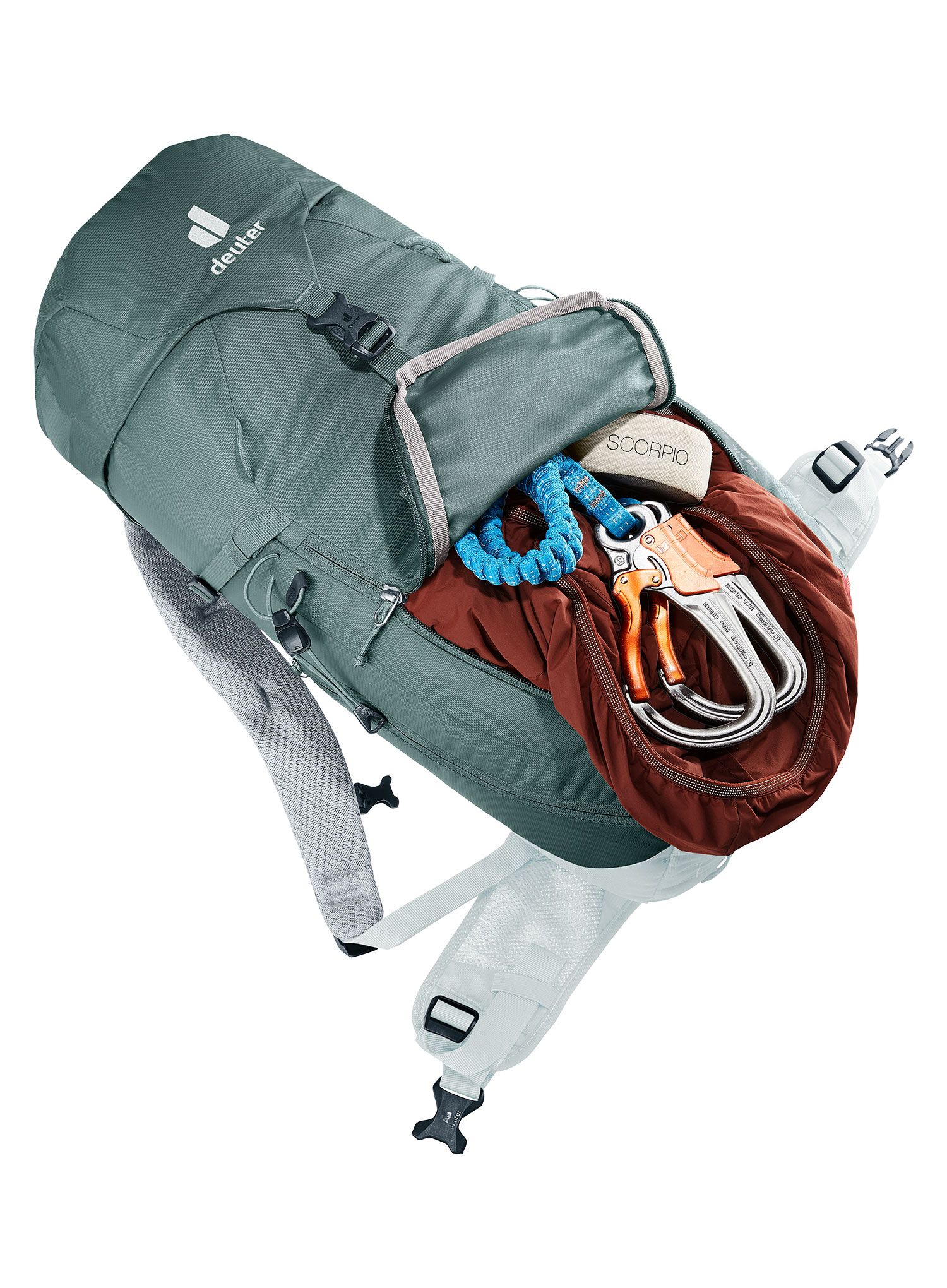 Ženski gorski nahrbtnik Deuter Trail 22 SL - teal/tin/tin