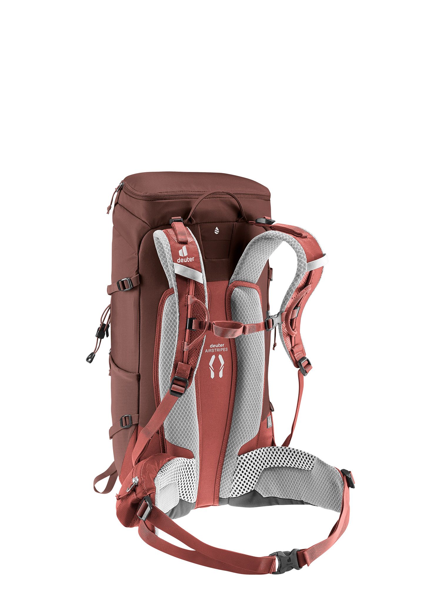 Ženski pohodniški nahrbtnik Deuter Trail 28 SL - raisin/caspia