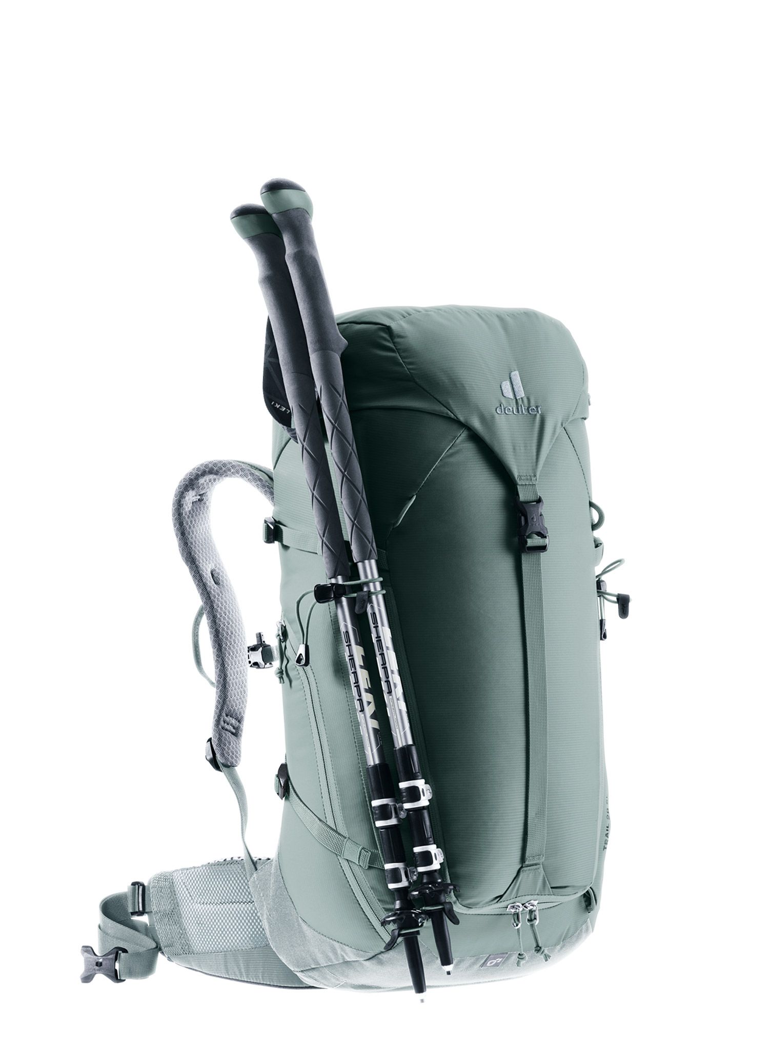 Ženski pohodniški nahrbtnik Deuter Trail 28 SL - teal/tin/tin