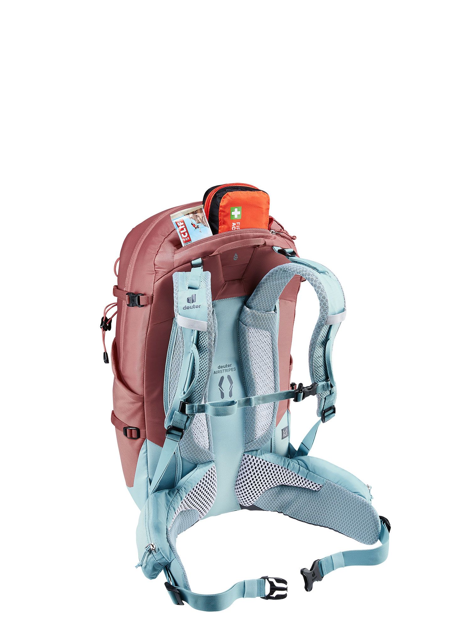 Ženski nahrbtnik Deuter Trail Pro 31 SL - caspia/dusk/dusk
