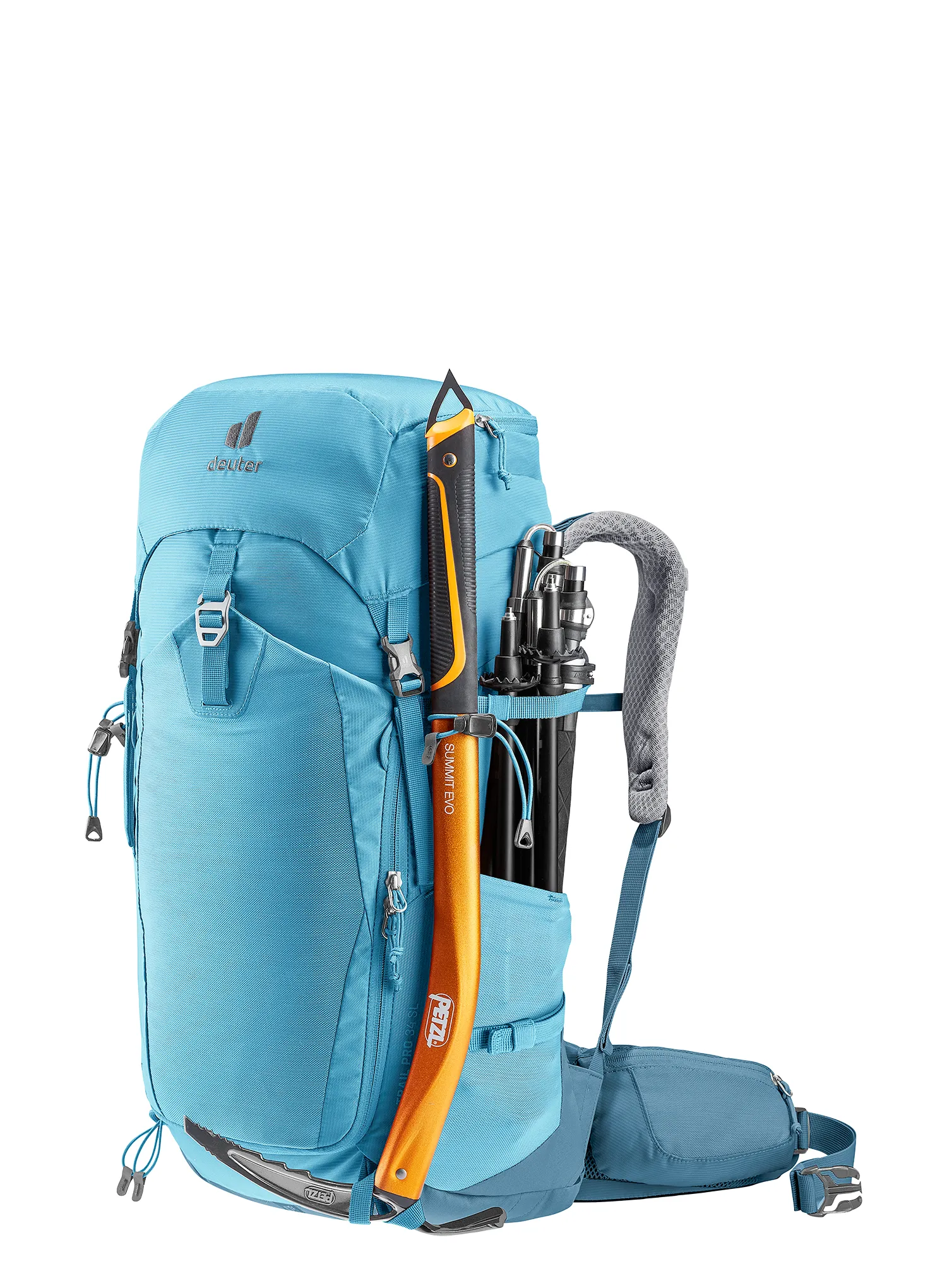 Ženski nahrbtnik Deuter Trail Pro 34 SL - lagoon/atlantic