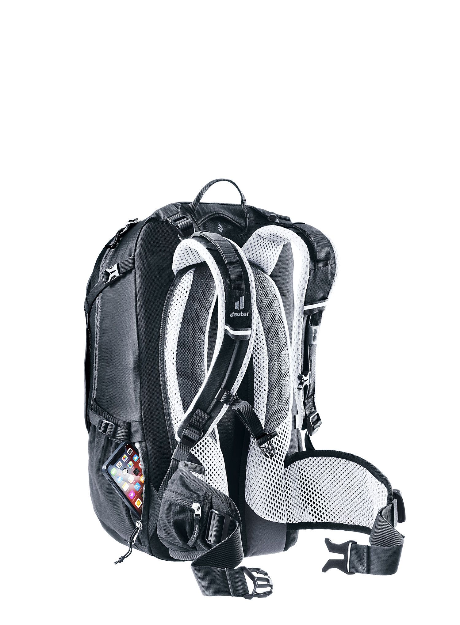 Ženski kolesarski nahrbtnik Deuter Trans Alpine 28 SL - blk