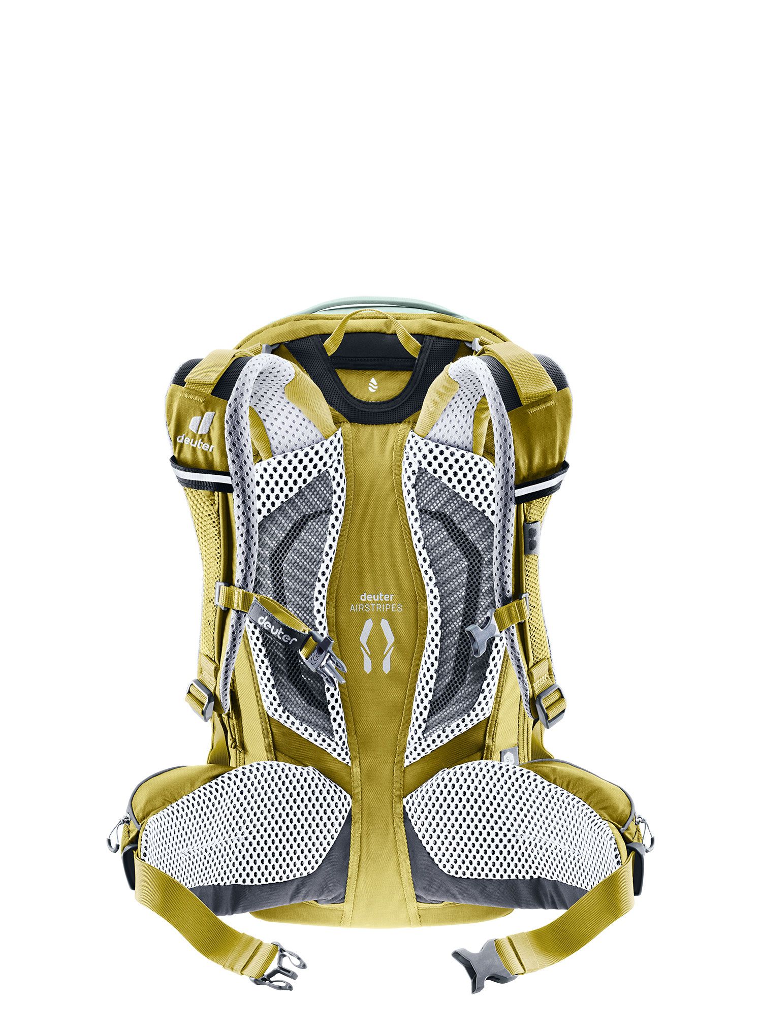Ženski kolesarski nahrbtnik Deuter Trans Alpine Pro 26 SL - frost/linden