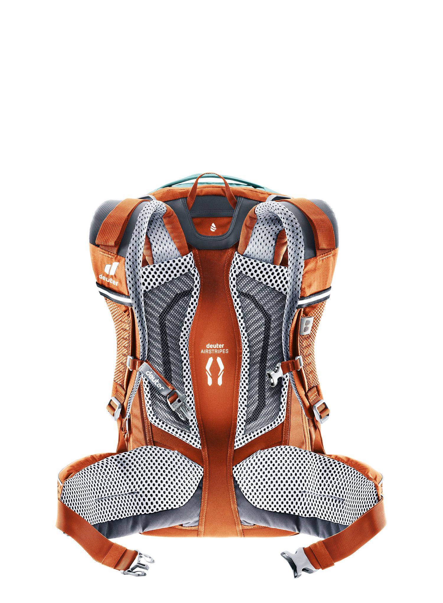 Nahrbtnik za kolesarjenje Deuter Trans Alpine Pro 28 - deepsea/chestnut