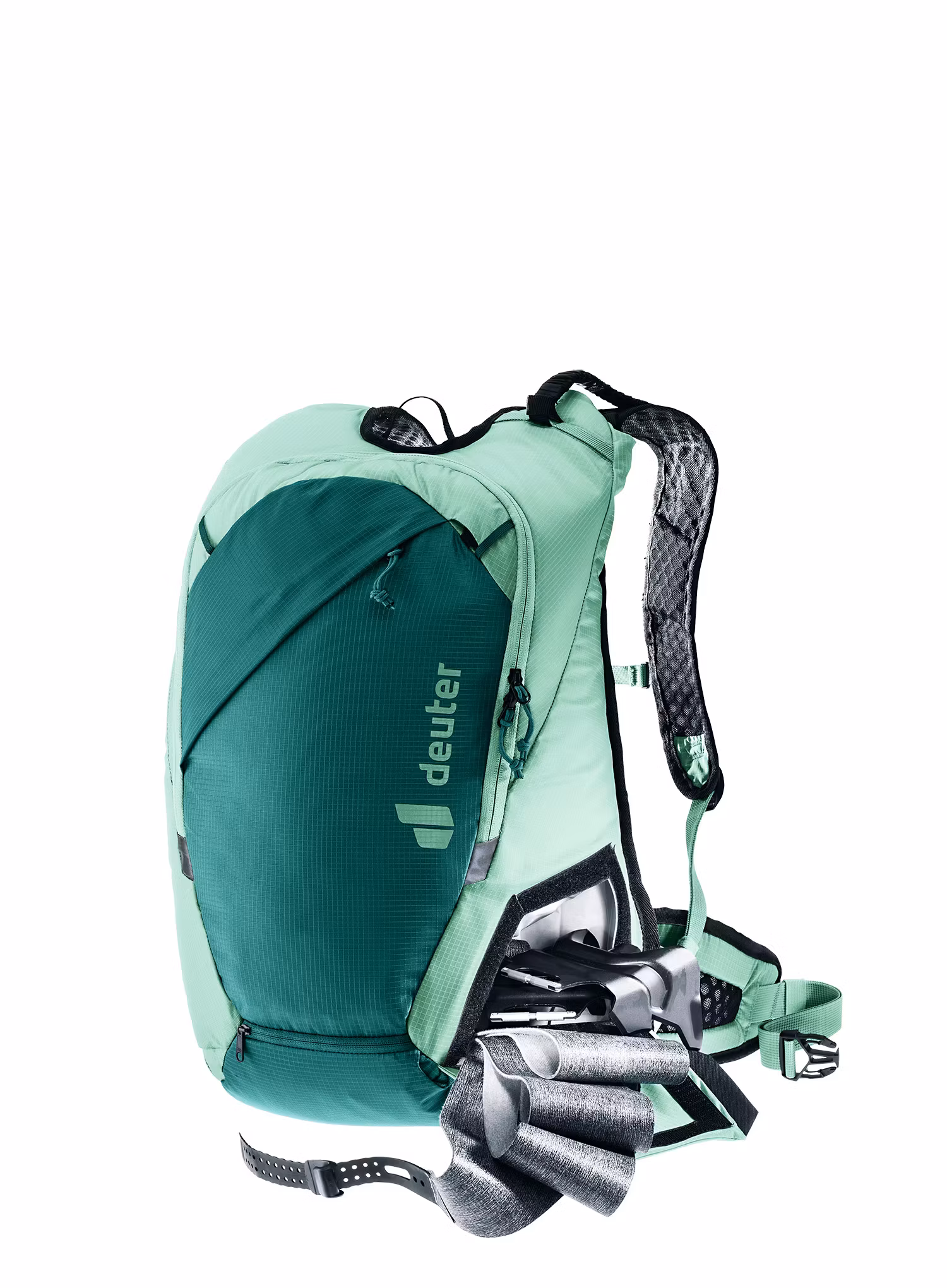 Nahrbtnik za turno smučanje Deuter Updays 24 SL - deep sea/spearmint