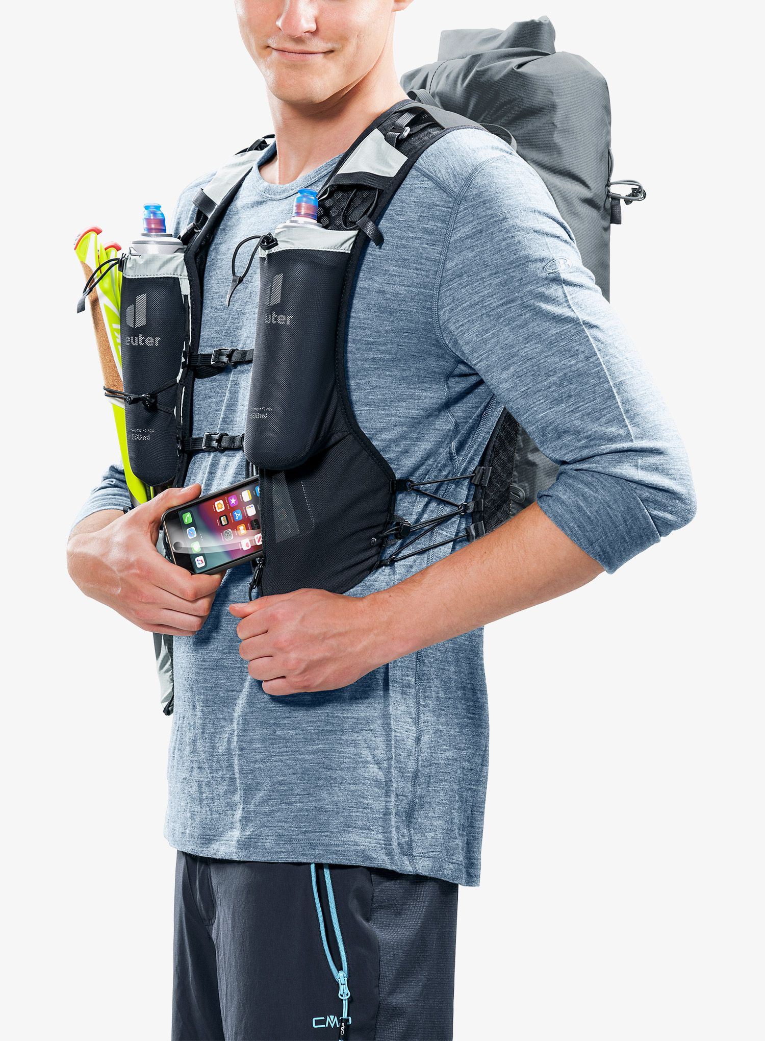 Gorski nahrbtnik Deuter Vertrail 16 - graphite/tin