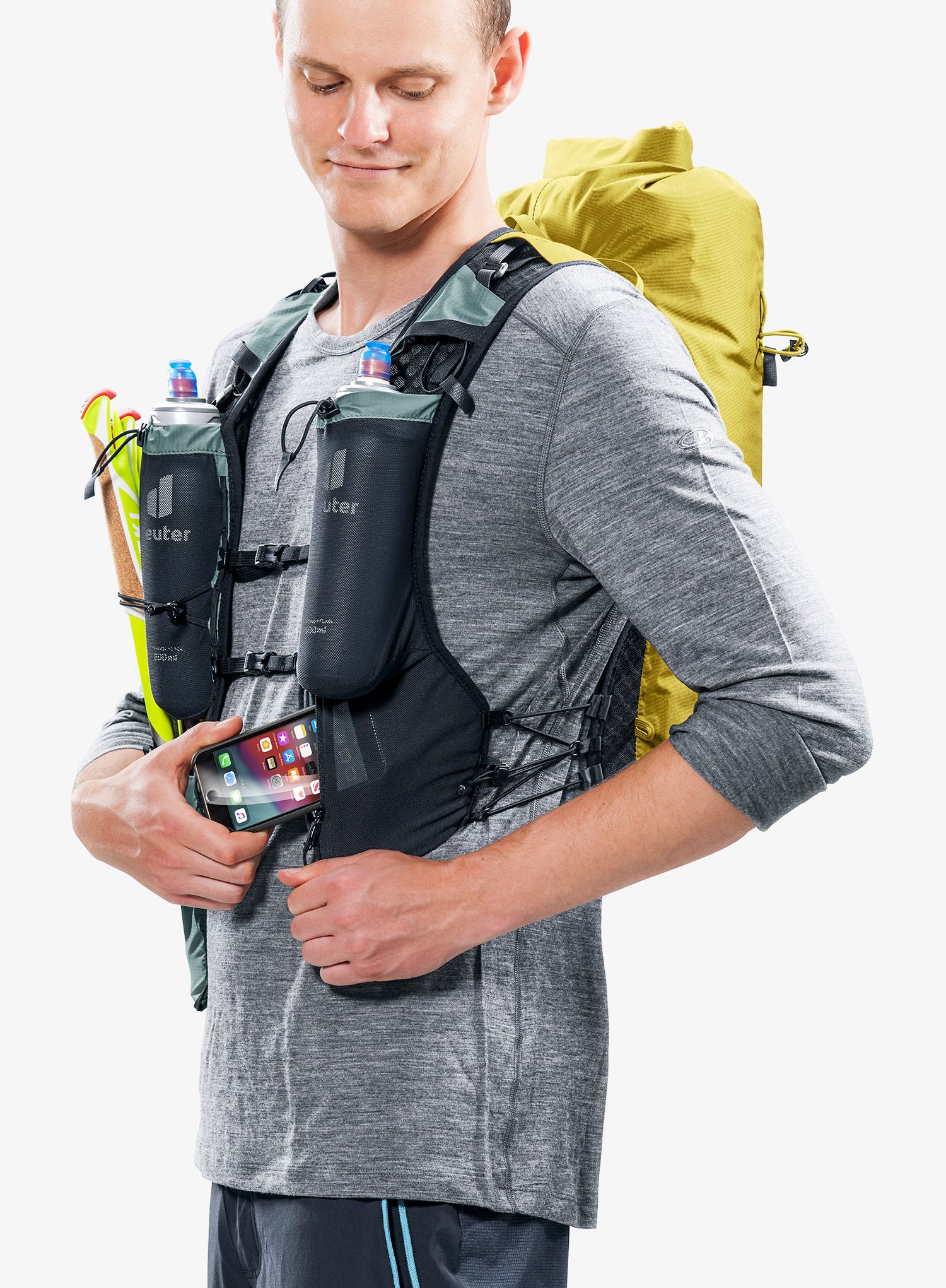 Gorski nahrbtnik Deuter Vertrail 16 - turmeric/teal