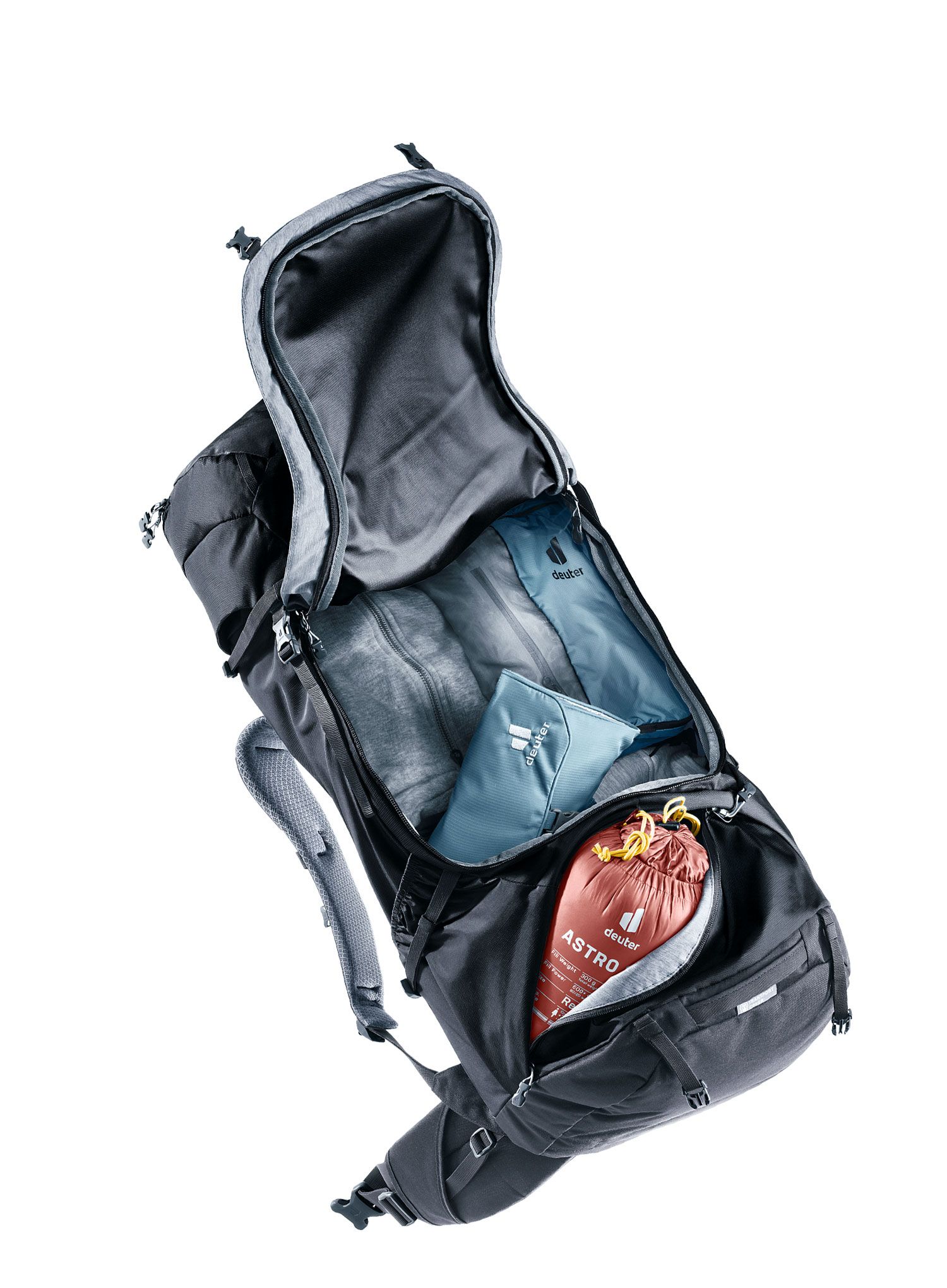 Potovalni nahrbtnik Deuter Voyager 65+10 - black