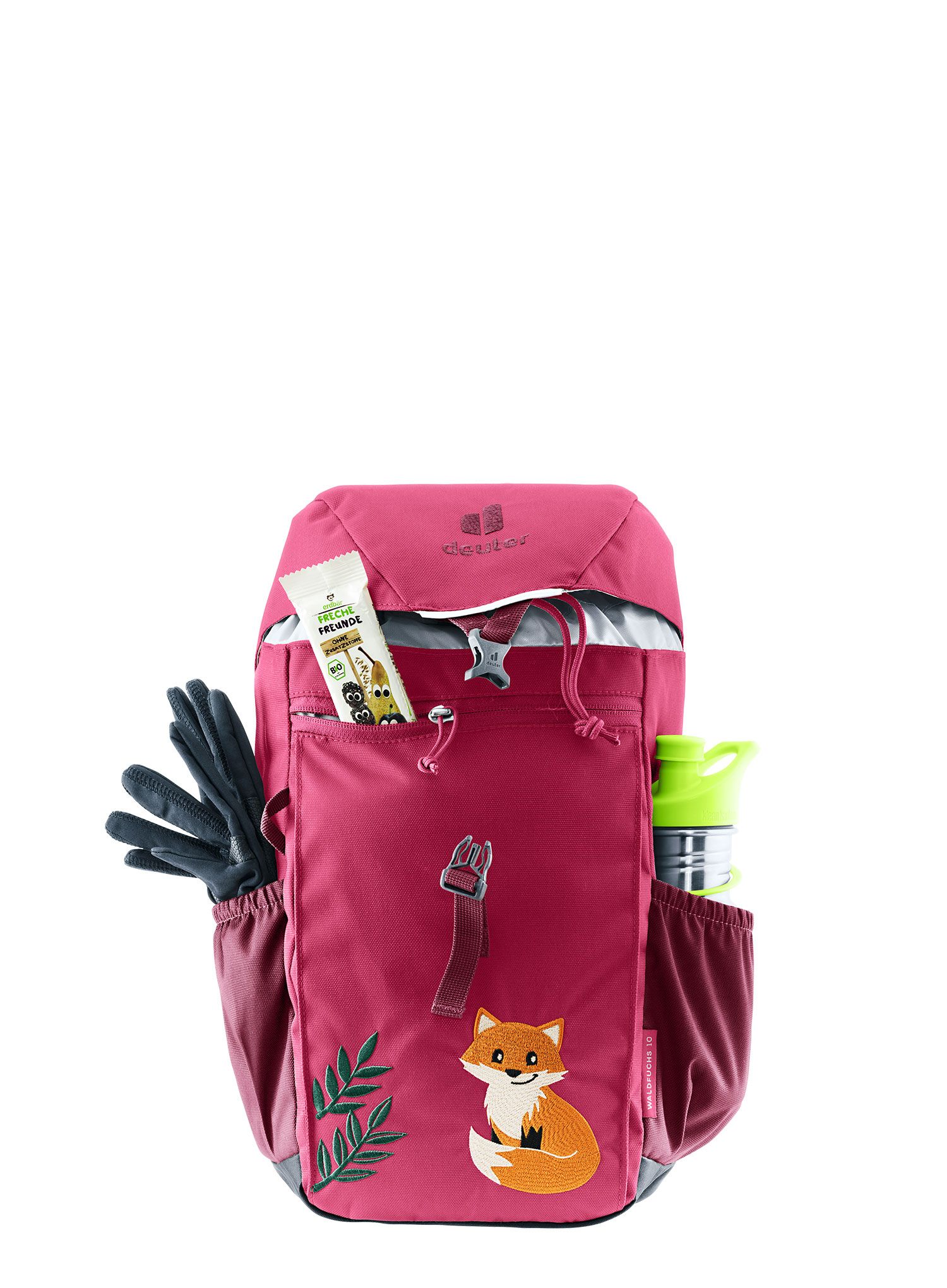 Otroški pohodniški nahrbtnik Deuter Waldfuchs 10 - ruby/maron
