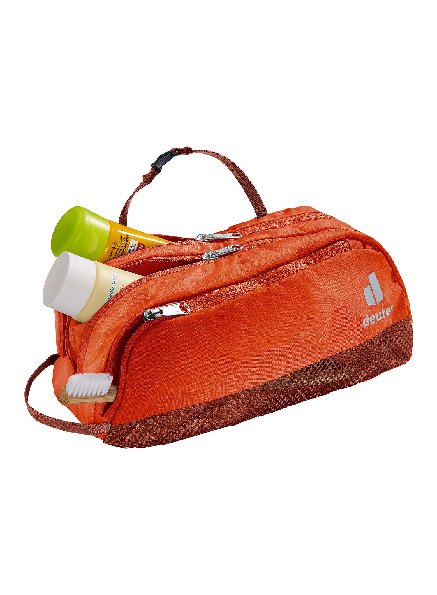 Kozmetična torbica Deuter Wash Bag Tour III - papaya/redwood